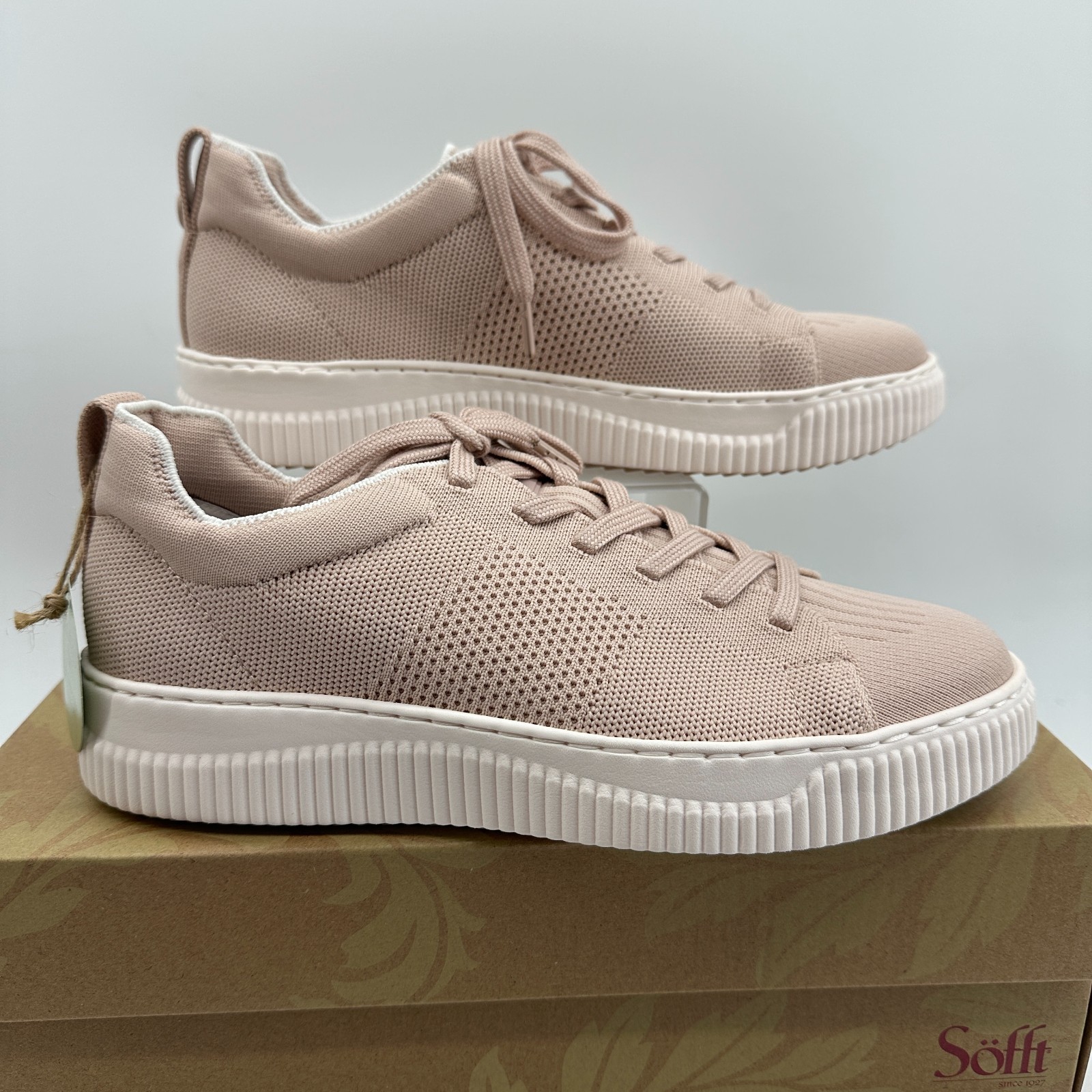 Sofft Faro Lace Up Sneakers Shoes Intimo Pink Womens Size 8.5