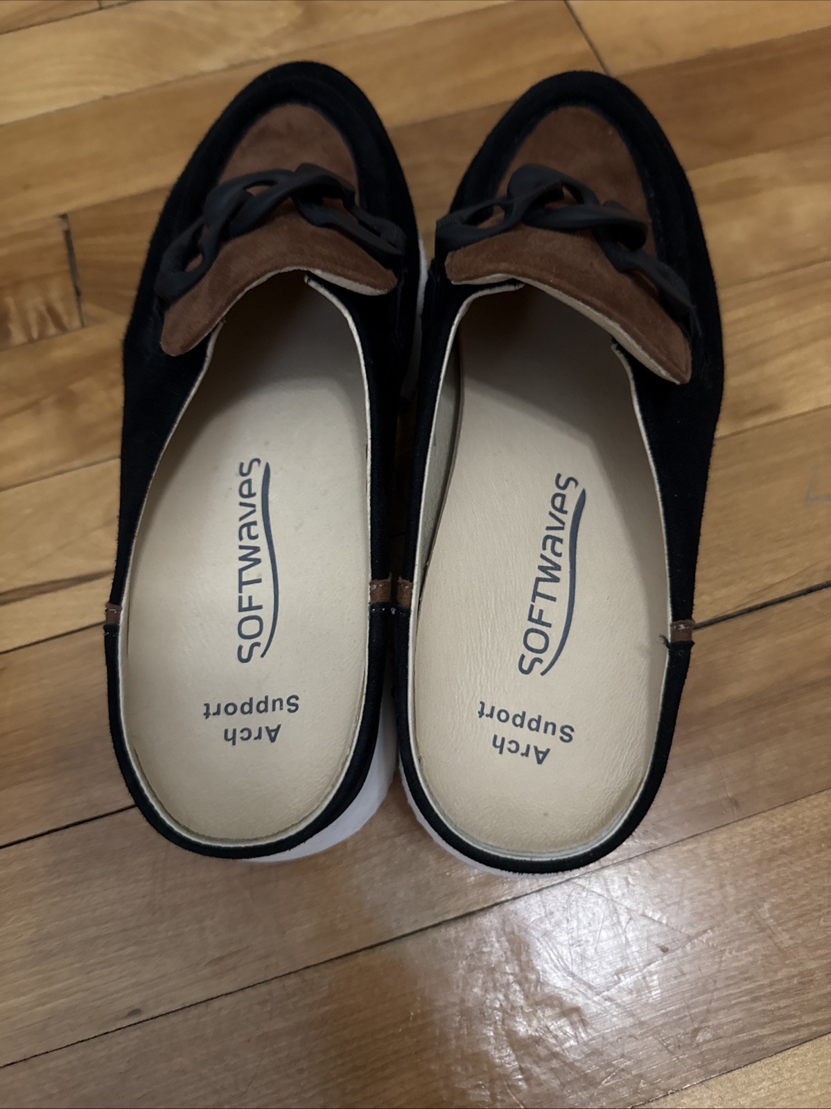 Softwaves Shoes Size 38 Carrie Mules Arch Support Made In Portugal