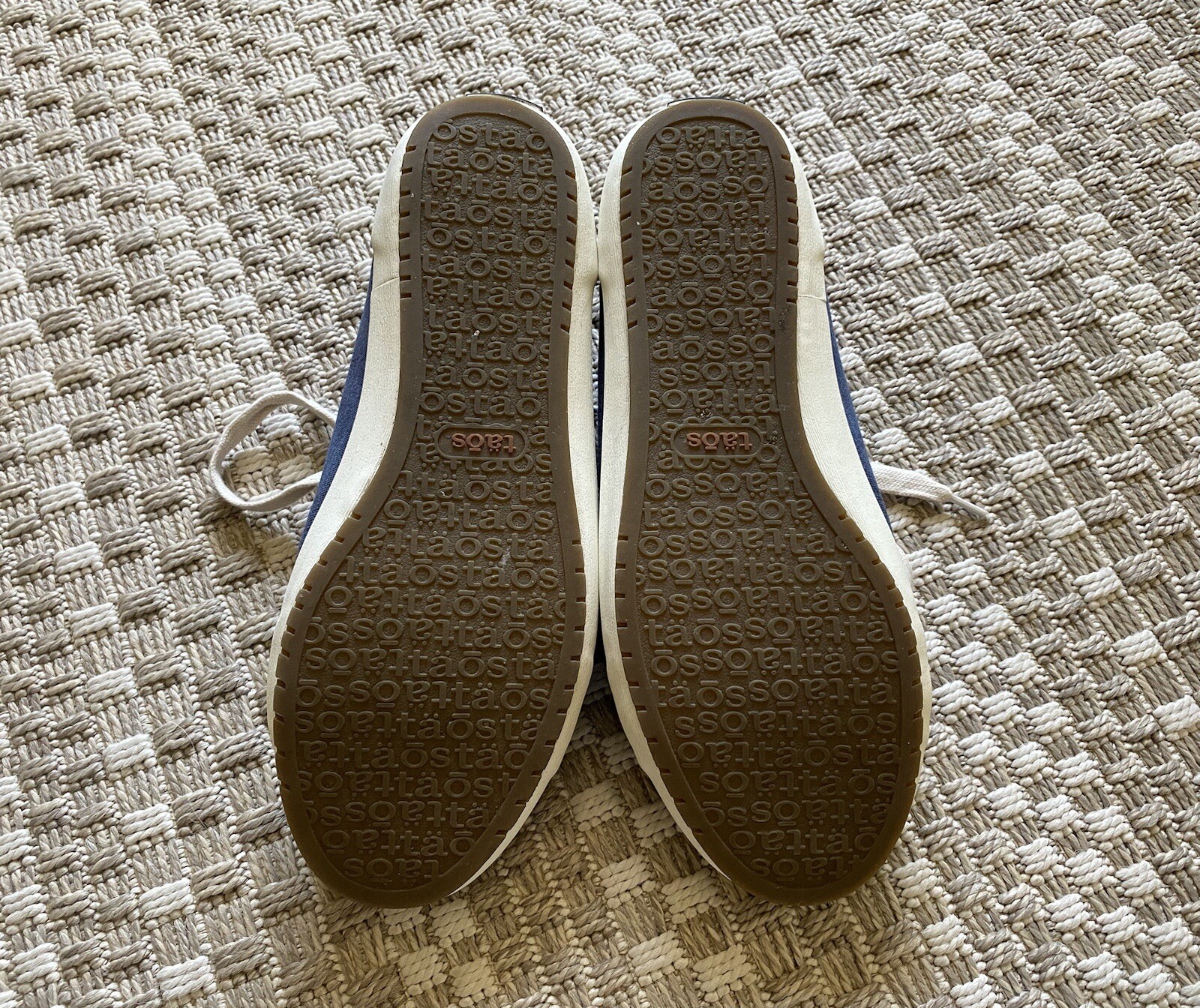 TAOS Star Sneakers Lace-up Shoes – Blue Washed Canvas **worn once** 8.5