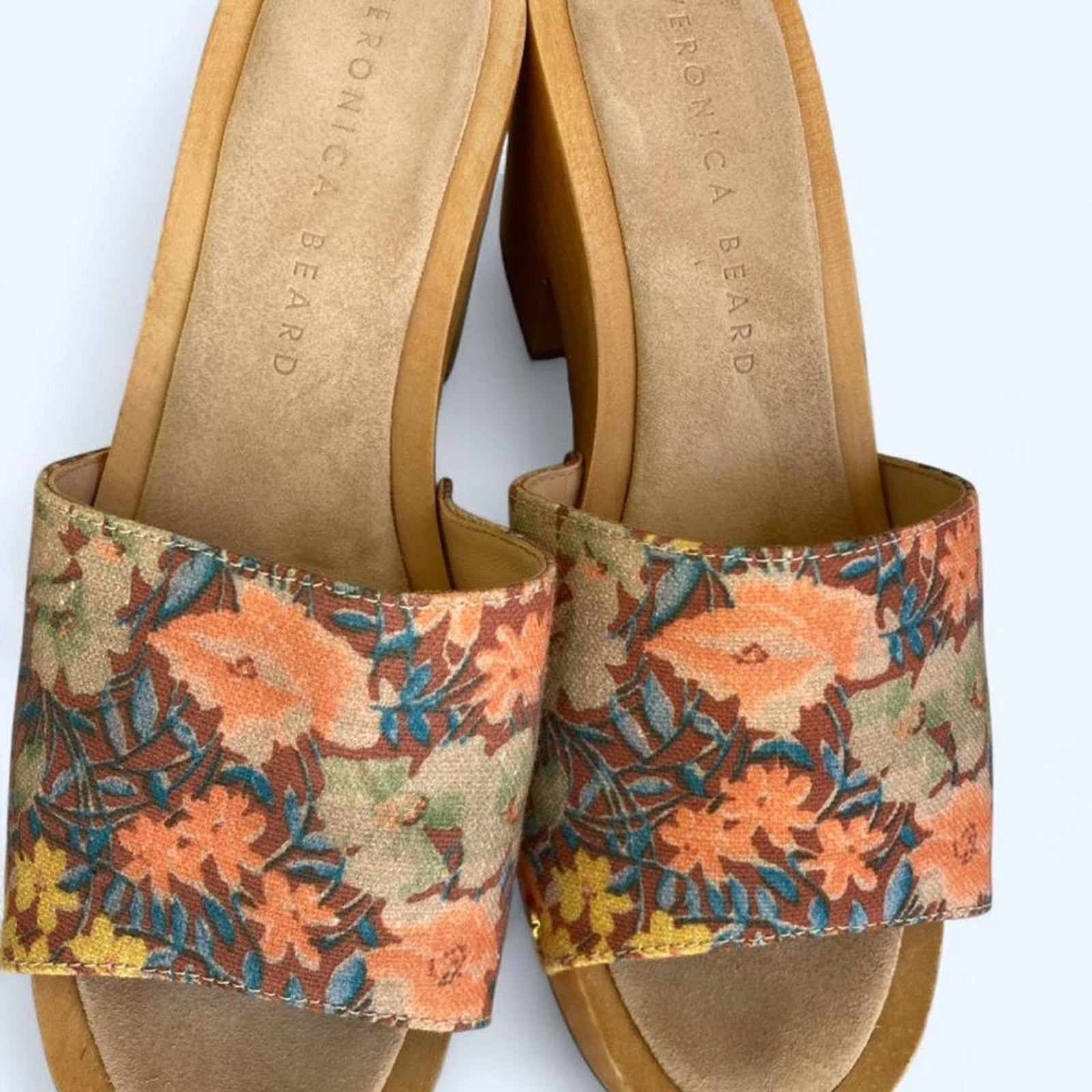 Veronica Beard – Happy Hippy/Retro Look/70s Inspo Platform Sandal -6.5
