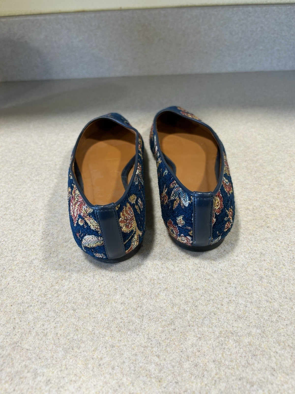 Sundance Women’s Tapestry Shoes Versailles Floral Embroidered Pattern 37 6.5-7