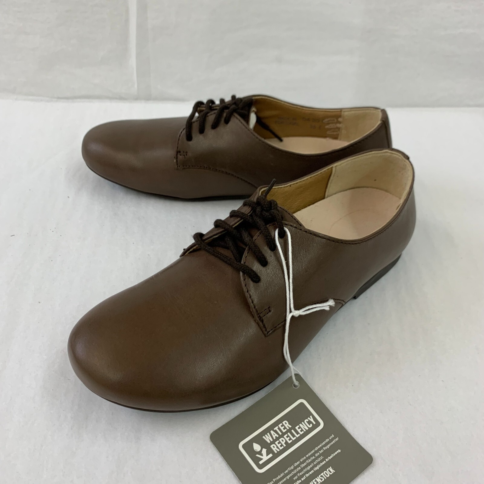 Birkenstock New w/ Box Saunders Brown Natural Leather Narrow Width Select Size