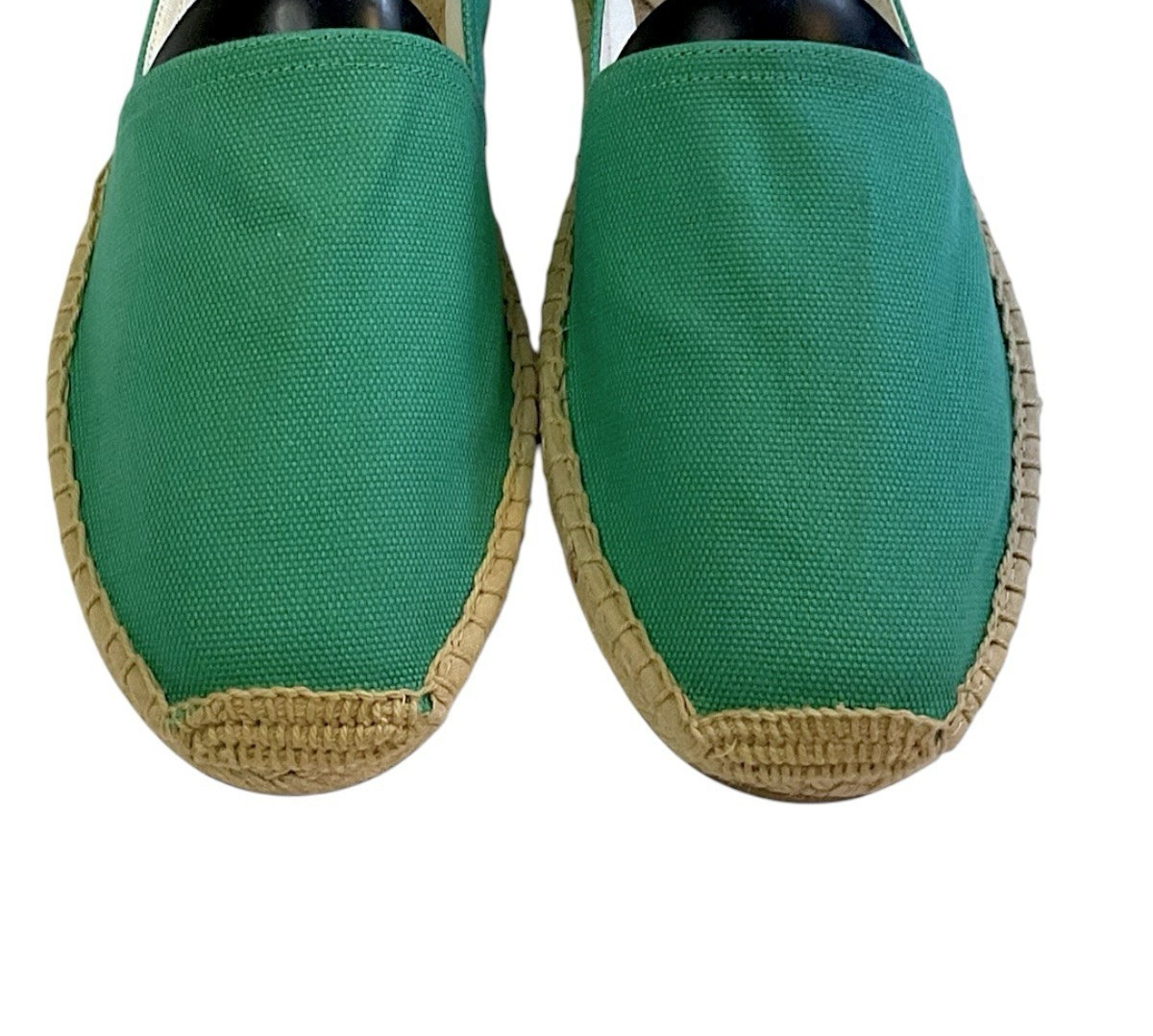 Soludos Original Espadrille Dali Shoes Women’s Size 11 Green Canvas Slip On