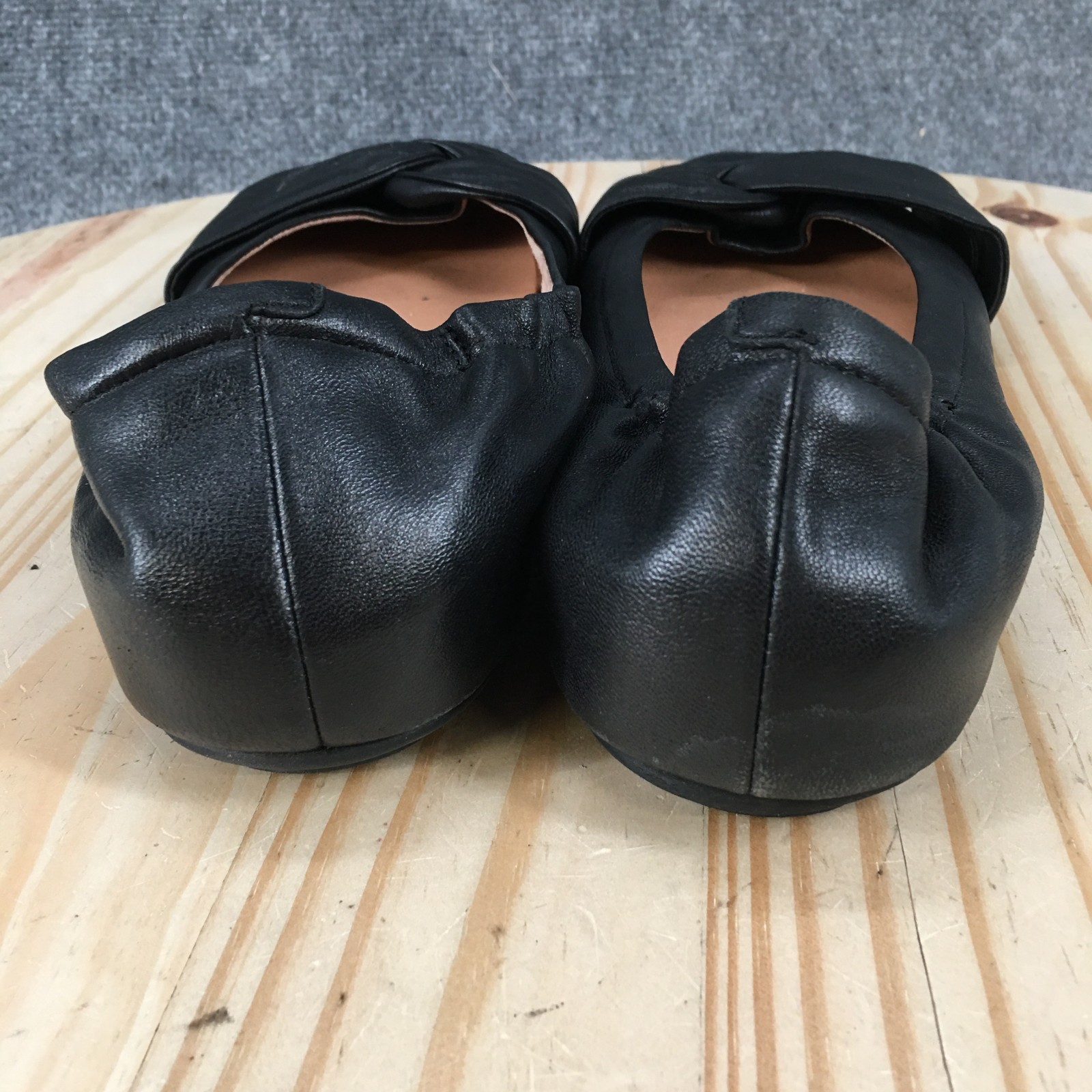 Fitflop Shoes Womens 11 Ballet Flats Slip On Round Toe Comfort Low Top Black