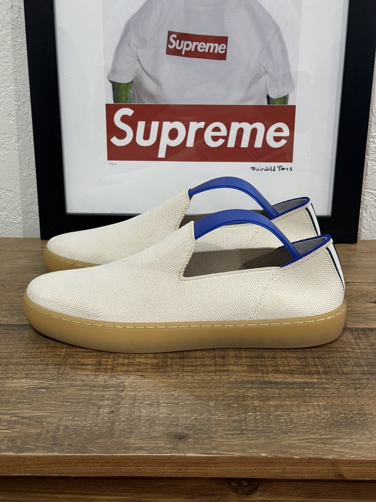 NWOB ROTHY’S Slip On Sneakers The City Womens Sz 8.5 Comfort Vanilla Bean.!!