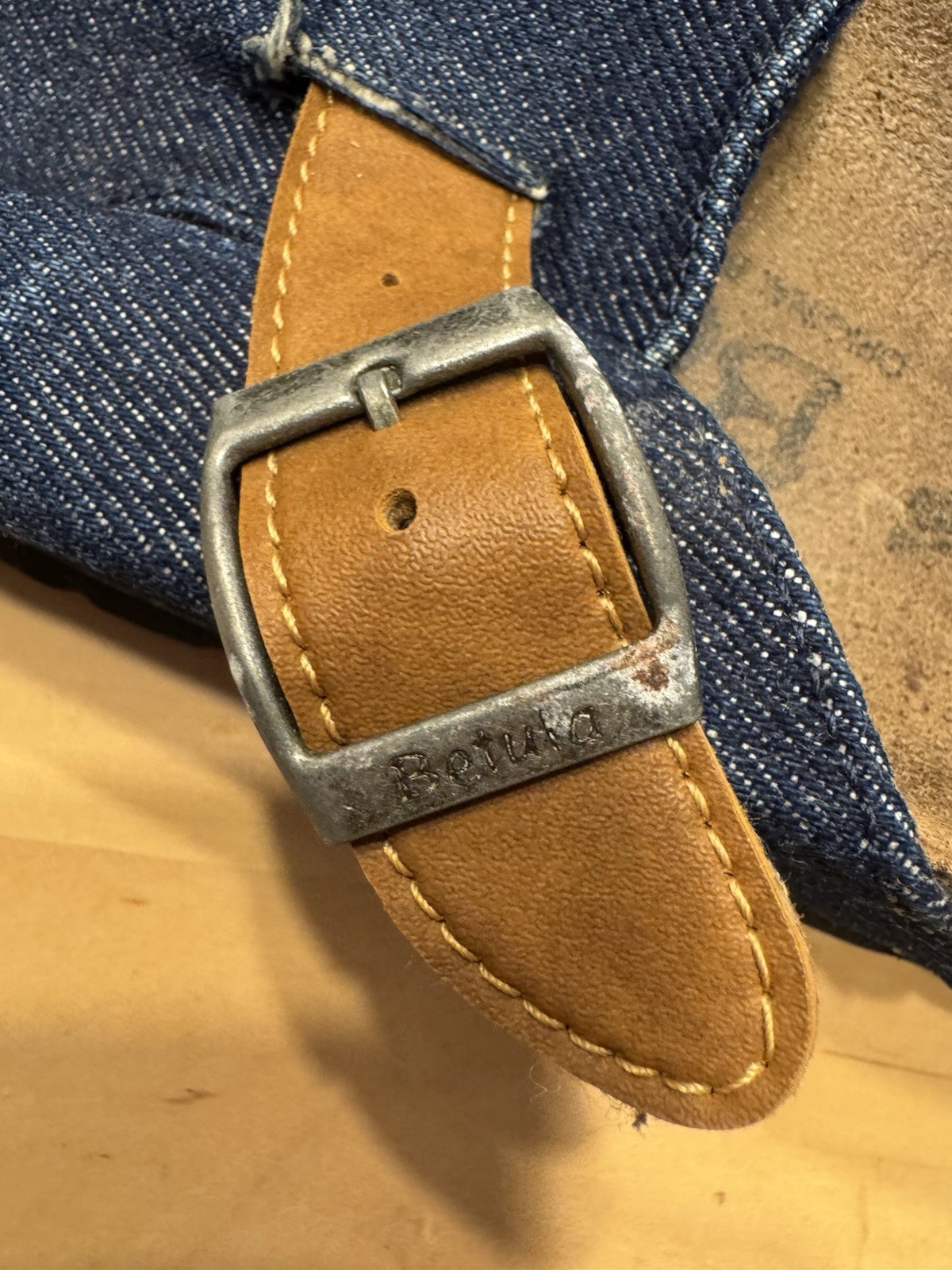 Birkenstock Betula Wm’s Blue Canvas Comfort Clogs Cork Footbed BuckleEU 39 US 8