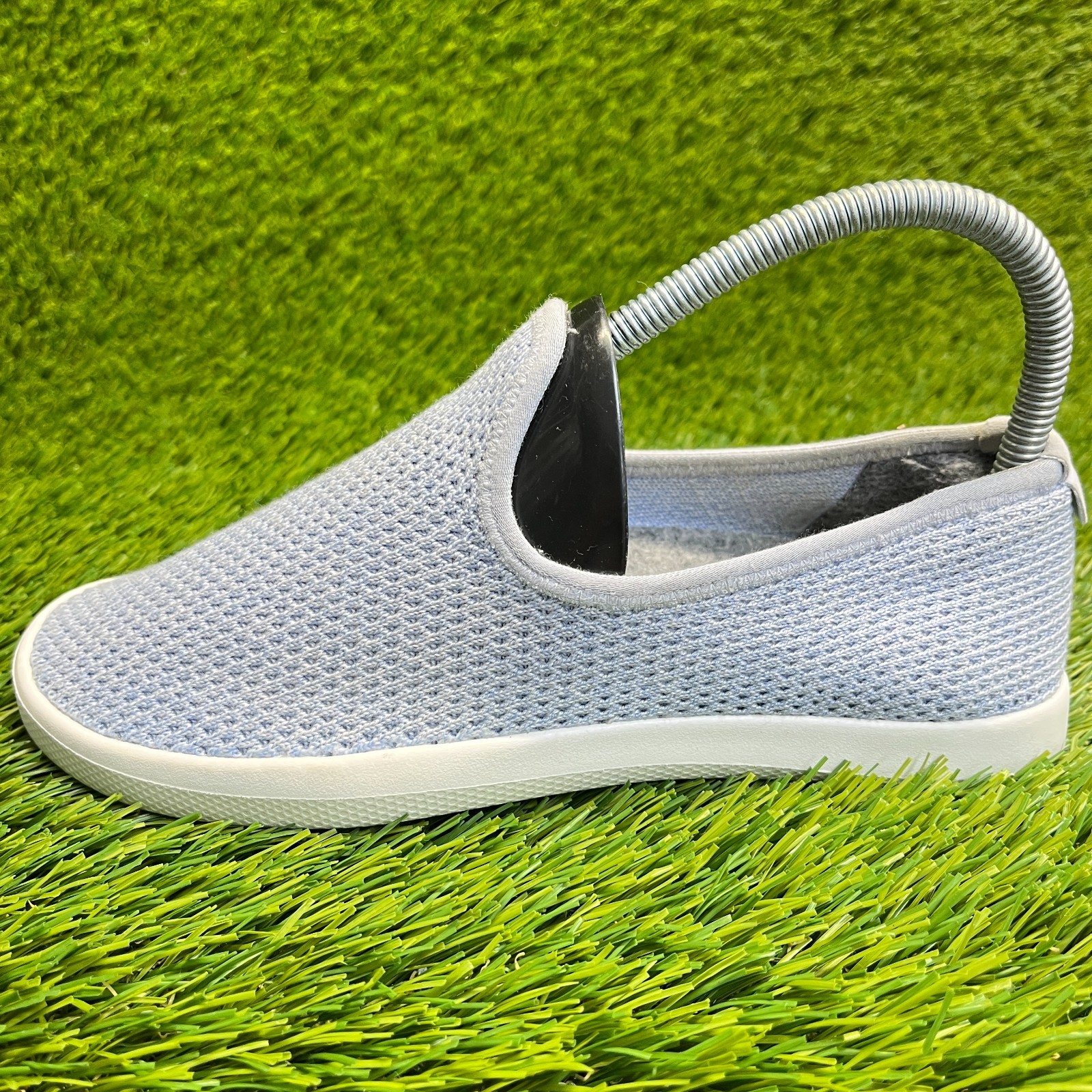Allbirds Tree Loungers Womens Size 5 Blue White Walking Slip On Shoes Loafers