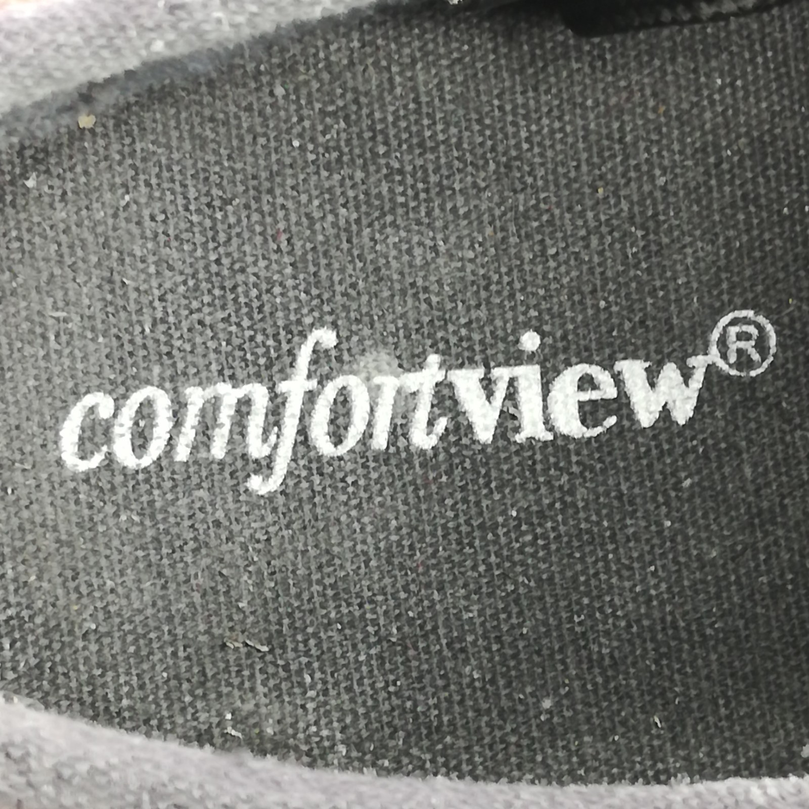 Comfortview Shoes Womens Sneaker Black Perforated Wedge Lace Up Low Top 11
