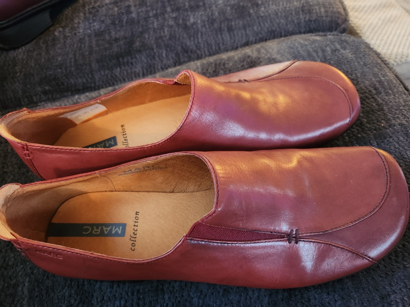 Women’s Marc Collection slip on reddish-brown from Germany Size 41 (US 10-10.5)