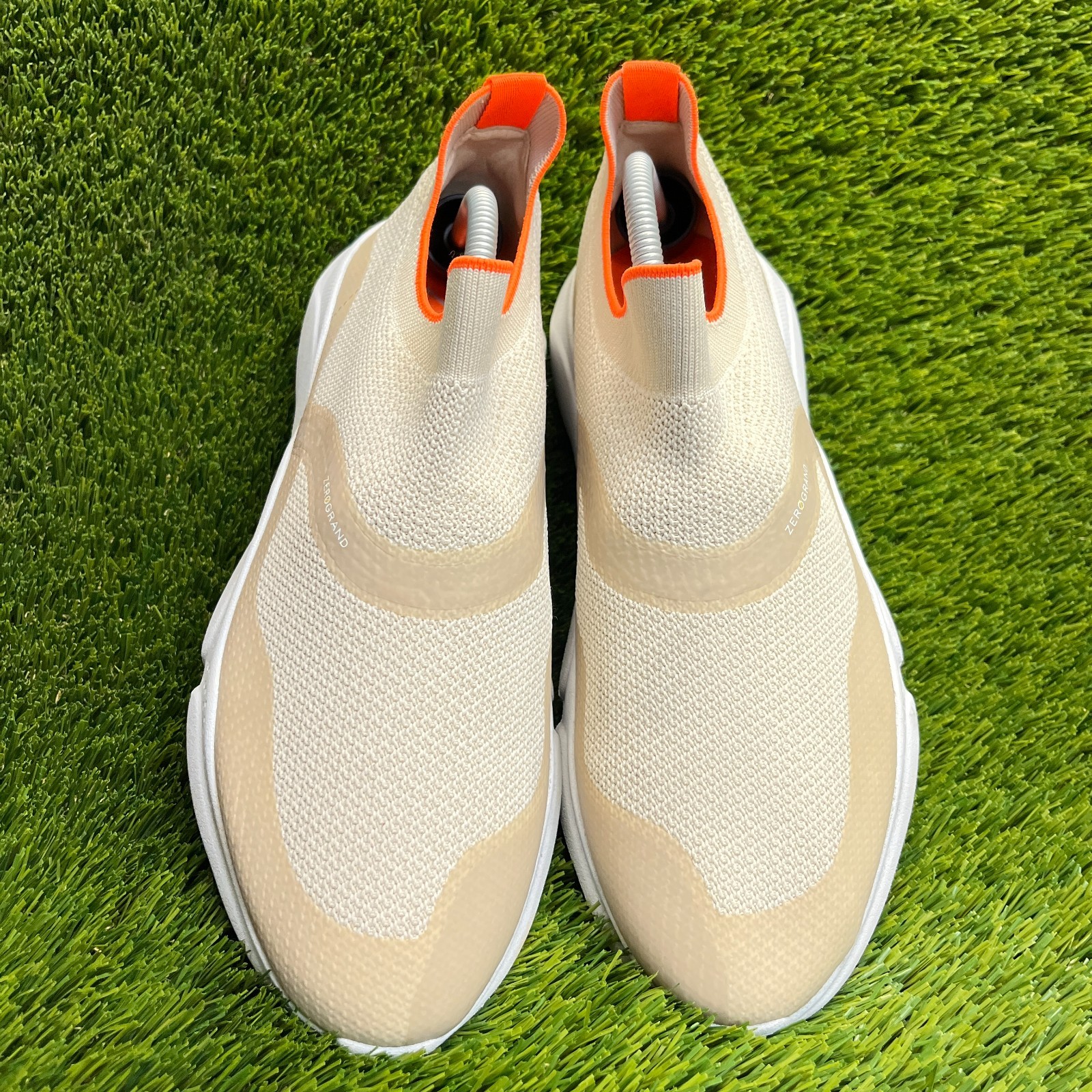 Cole Haan Zerogrand Radiant Womens Size 11 Beige Casual Walking Shoes Sneakers