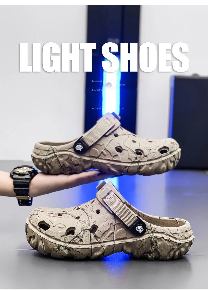 Unisex Classic Clogs Slip On Ultra Light Water-Friendly Sandals Shoes