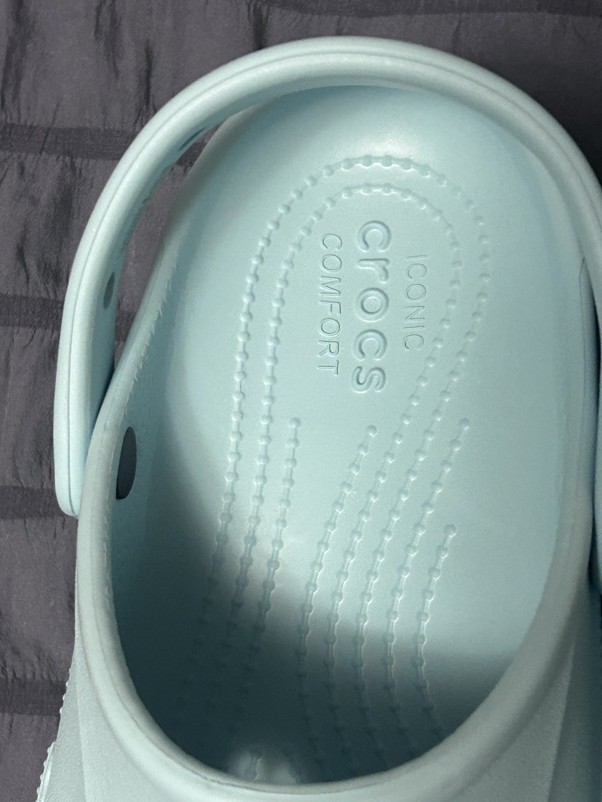Crocs Baya Platform Clogs Seafoam Womens Sz 9 Beach Walking Park Pool Snap Back