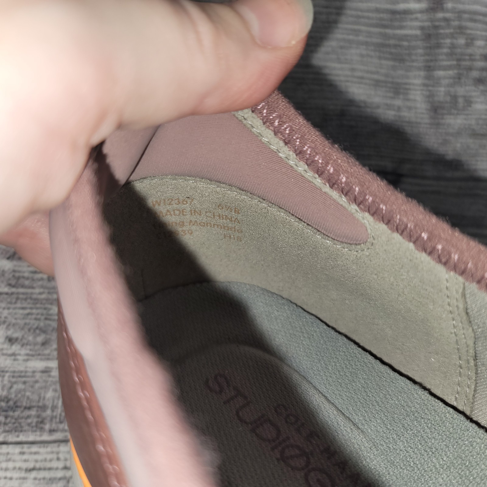 Cole Haan Studiogrand Grand OS Womens 6.5B Purple Slip On Freedom Sneaker Shoes