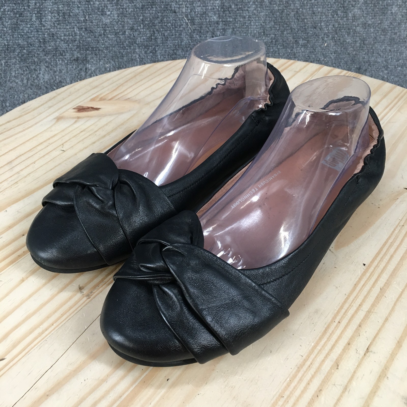 Fitflop Shoes Womens 11 Ballet Flats Slip On Round Toe Comfort Low Top Black