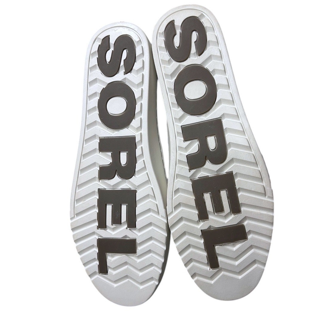 Sorel Women’s Campsneak Slip-On Suede Sneakers Women’s 10 Dove Grey Comfort NEW