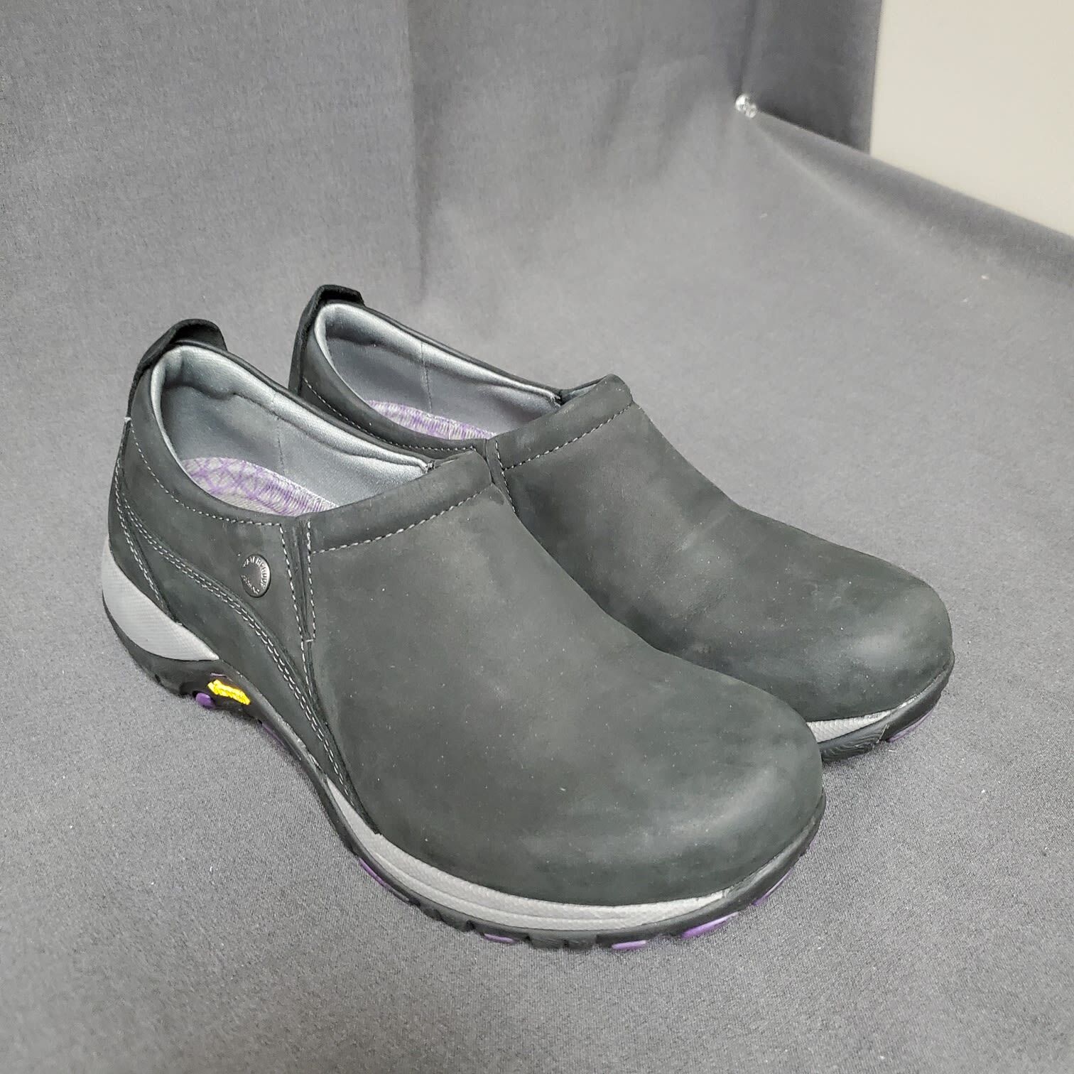 Dansko Patti Women’s Shoes, Black Milled Nubuck, W37