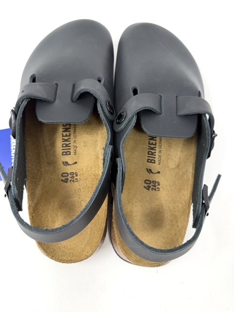 Birkenstock Professional Tokio Super Grip Leather Black 40 US L 9.0 Narrow