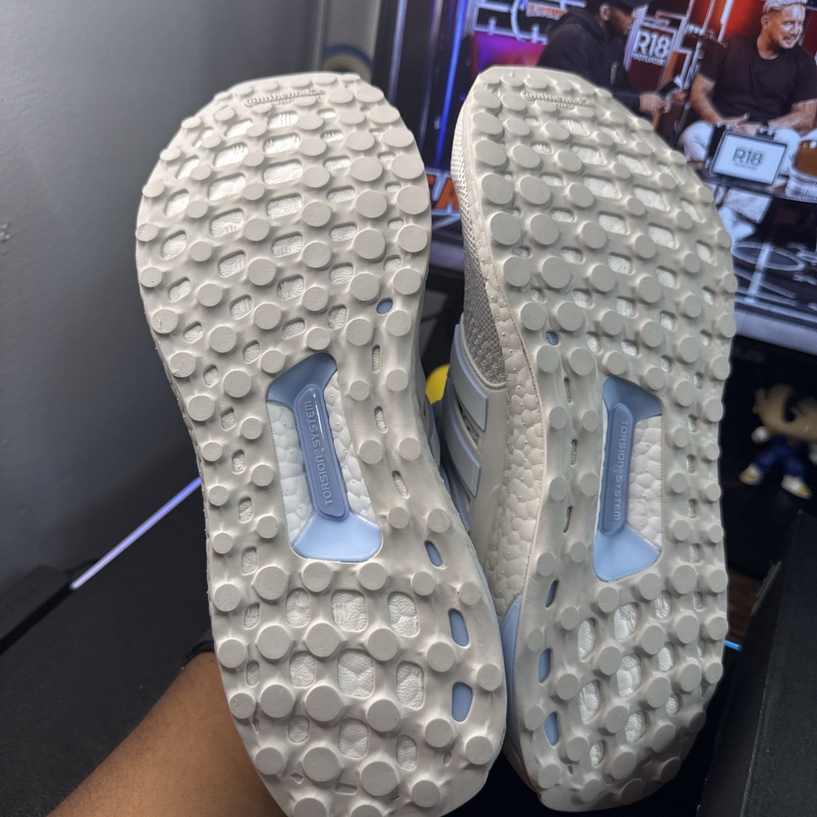 adidas Ultraboost 1.0 – Women’s (Grey/White/Blue)
