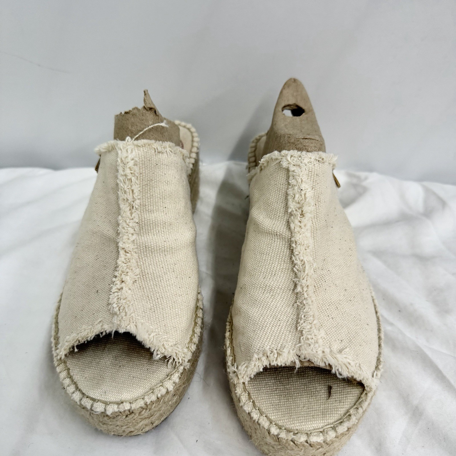 Toni Pons Canvas Espadrille Wedge Mule Slides Women’s EU 40 Made in Spain