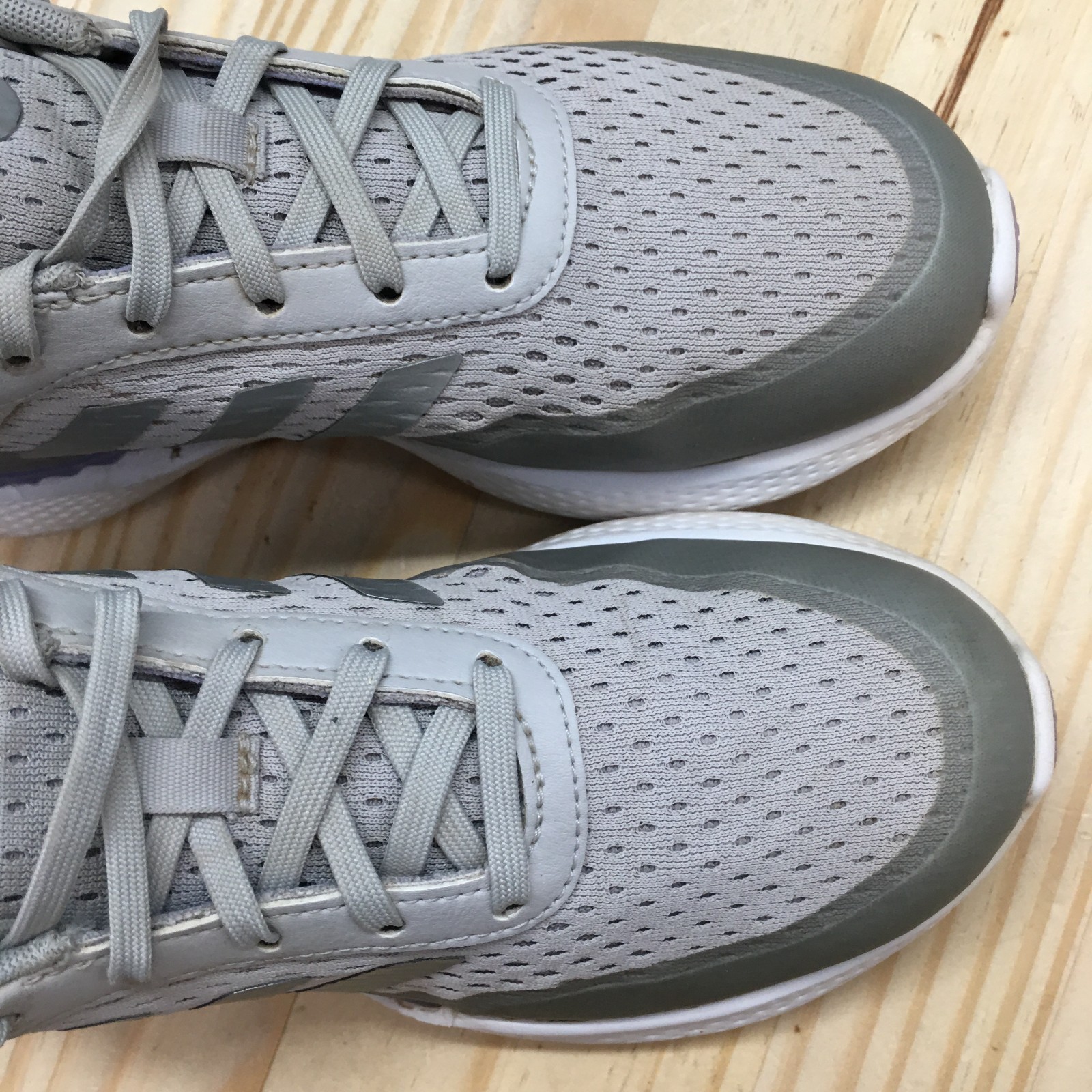 Adidas Sneaker Womens 6 Gray Summervent Athletic Golf Spikeless Laced Up Casual