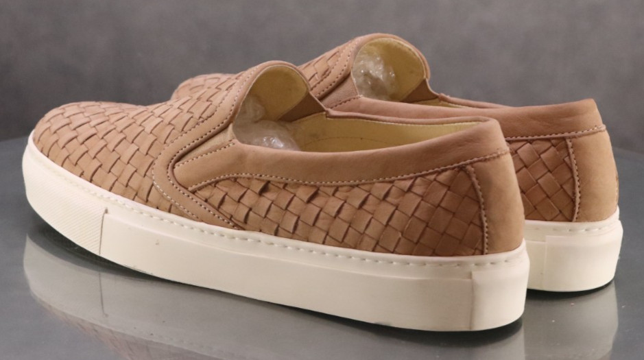 M. Gemi The Cerchio $250 Unisex Loafers Shoes Sz Men 8-8.5 Women 10.5 Hand Woven