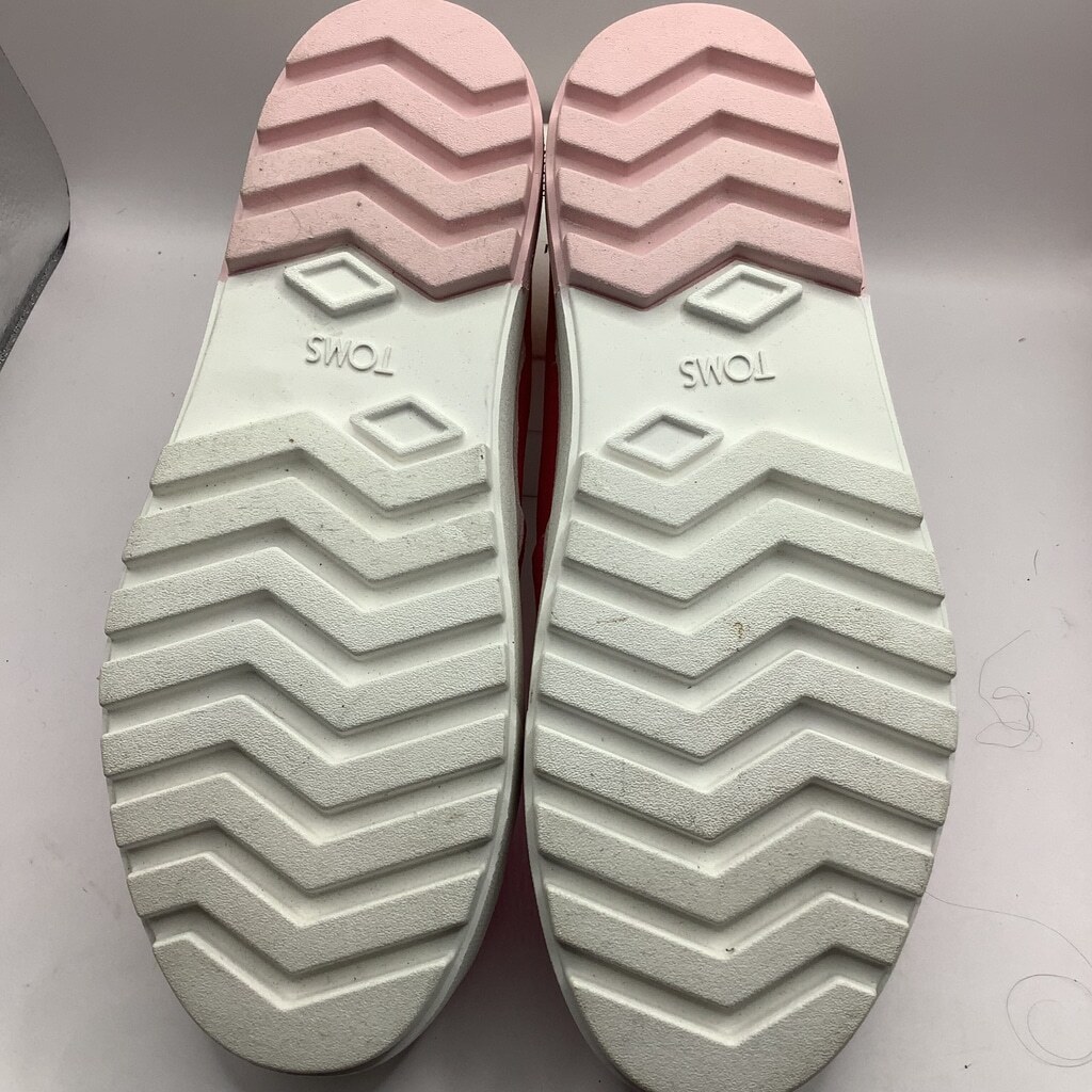 Women’s TOMS Slip On Sneakers, Size 7.5, Pink Ombre
