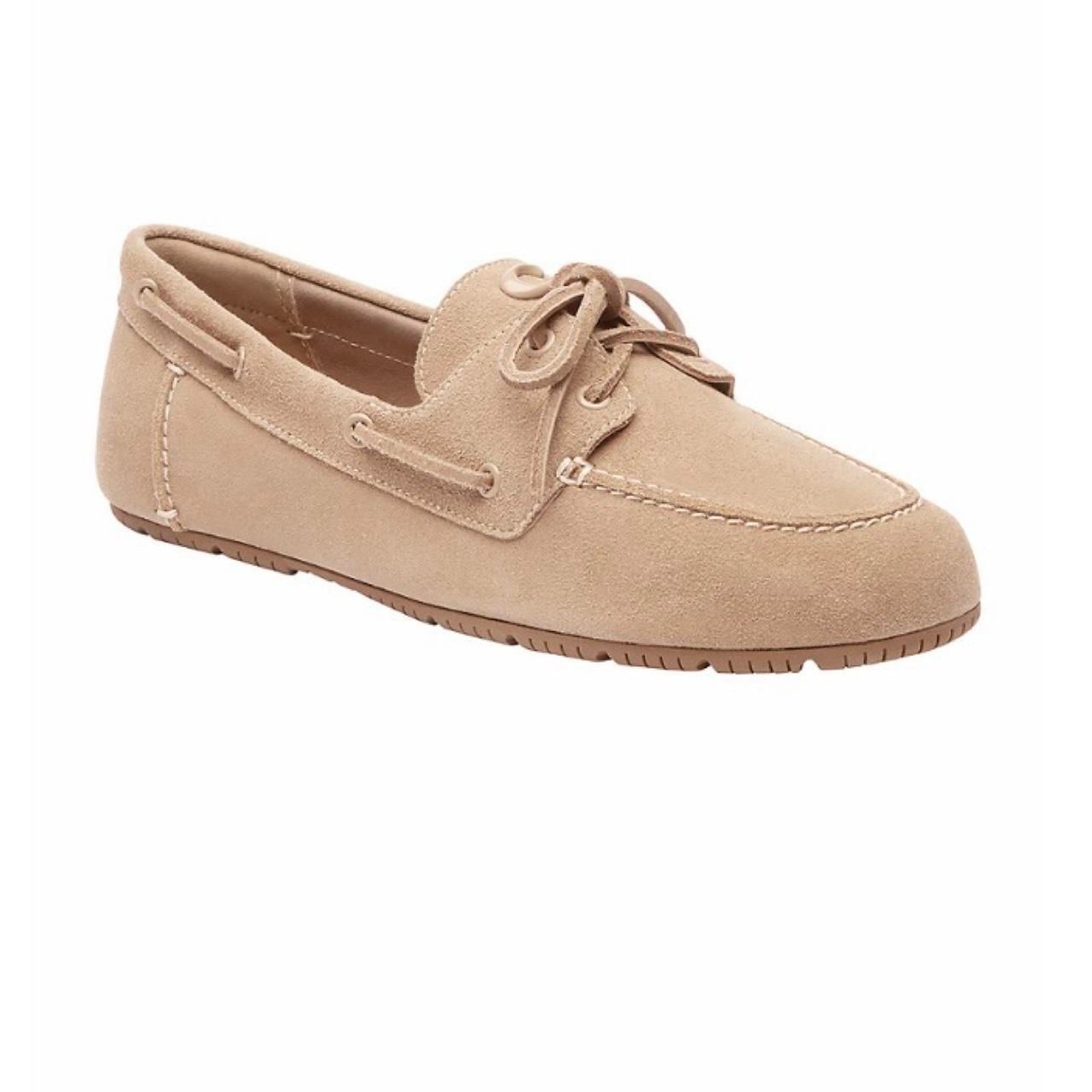 Coach Women’s Tan and Brown Boat-shoes