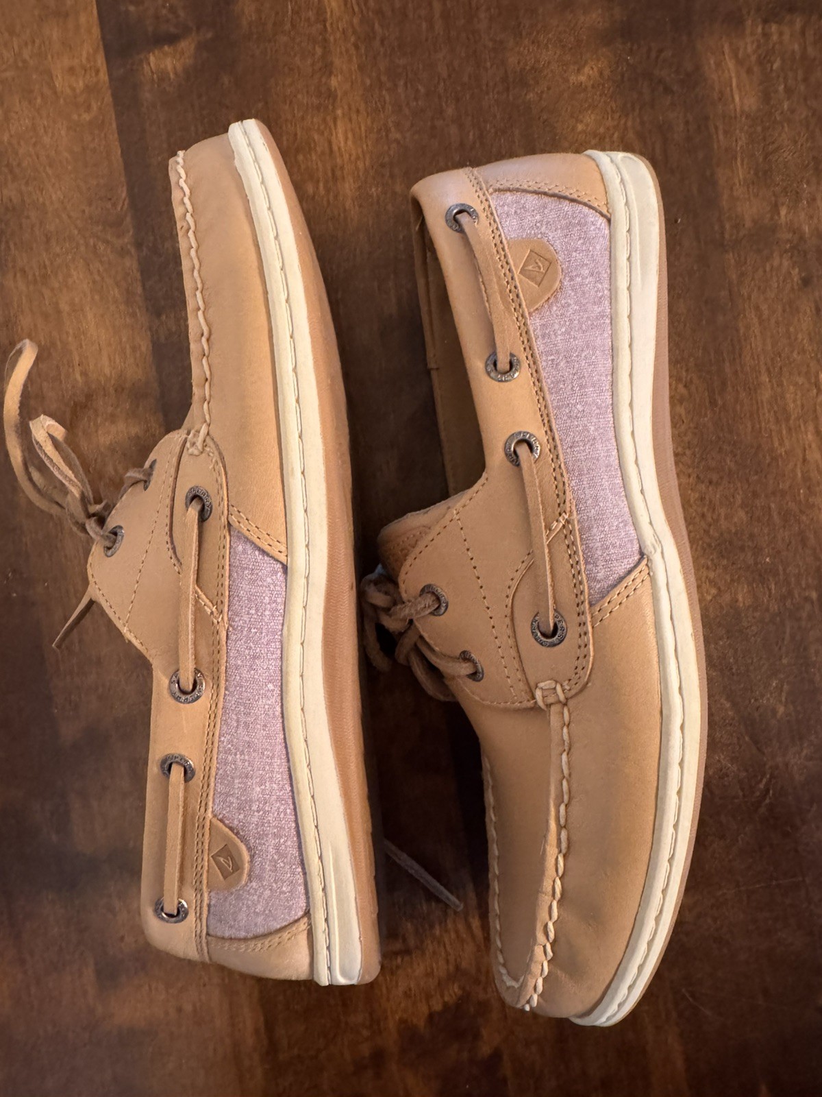 New Sperry Women’s Tan Leather Loafers size 9.5 (see description)
