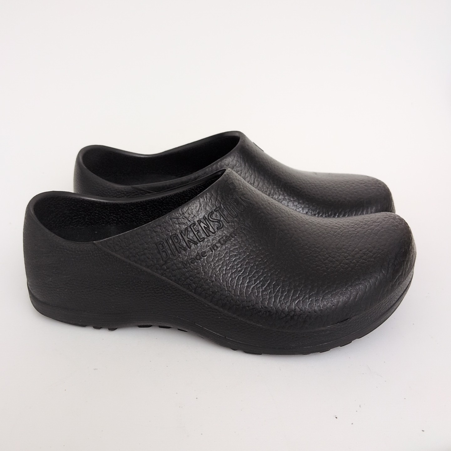 Birkenstock Shoes Women’s 6 EU 37 Profi Work Clogs Black Slip On ~Germany~