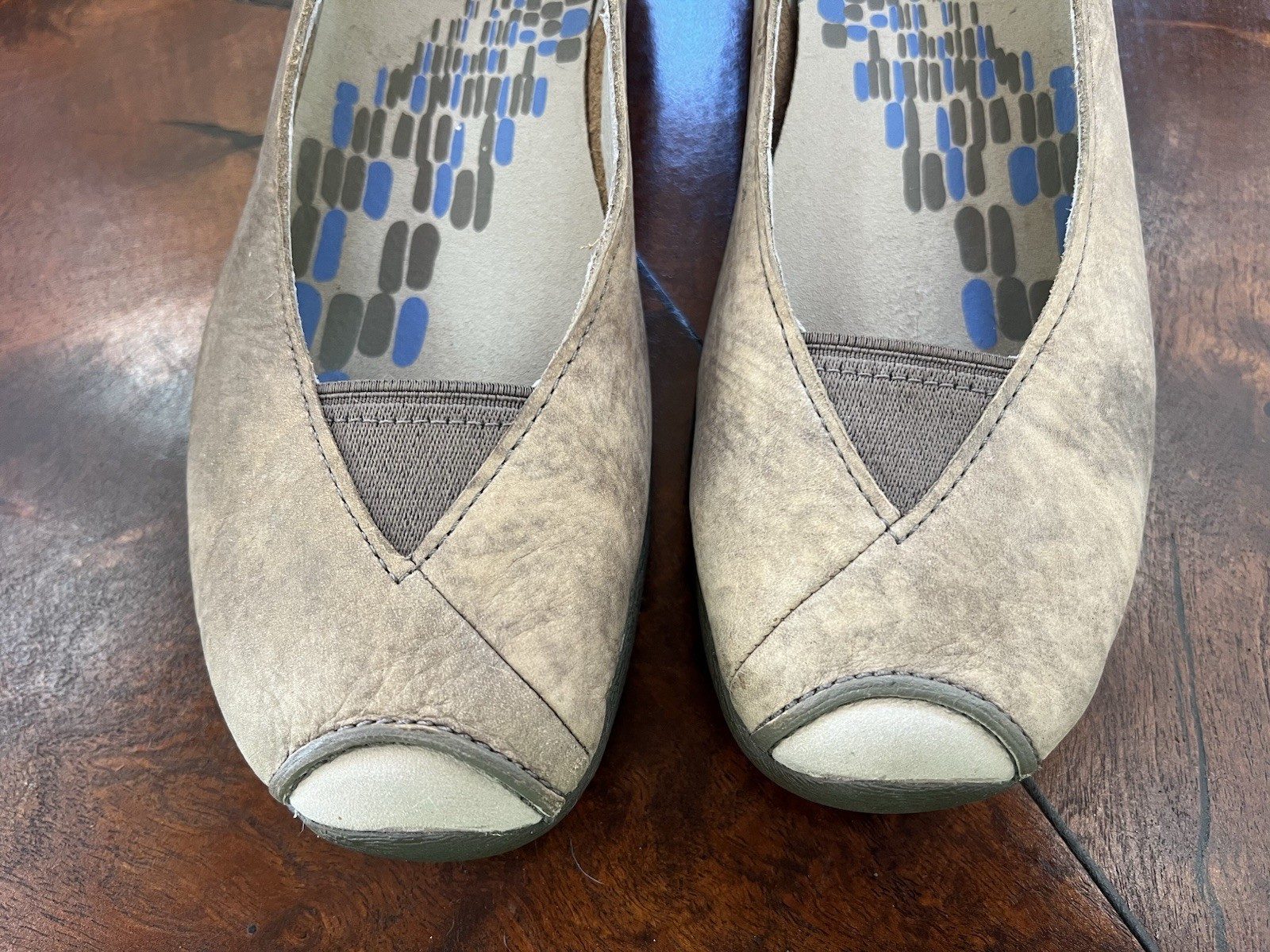 NWOT MERRELL Suede Leather Slip-on Performance Footwear Wmn 7.5 Isabella Brindle