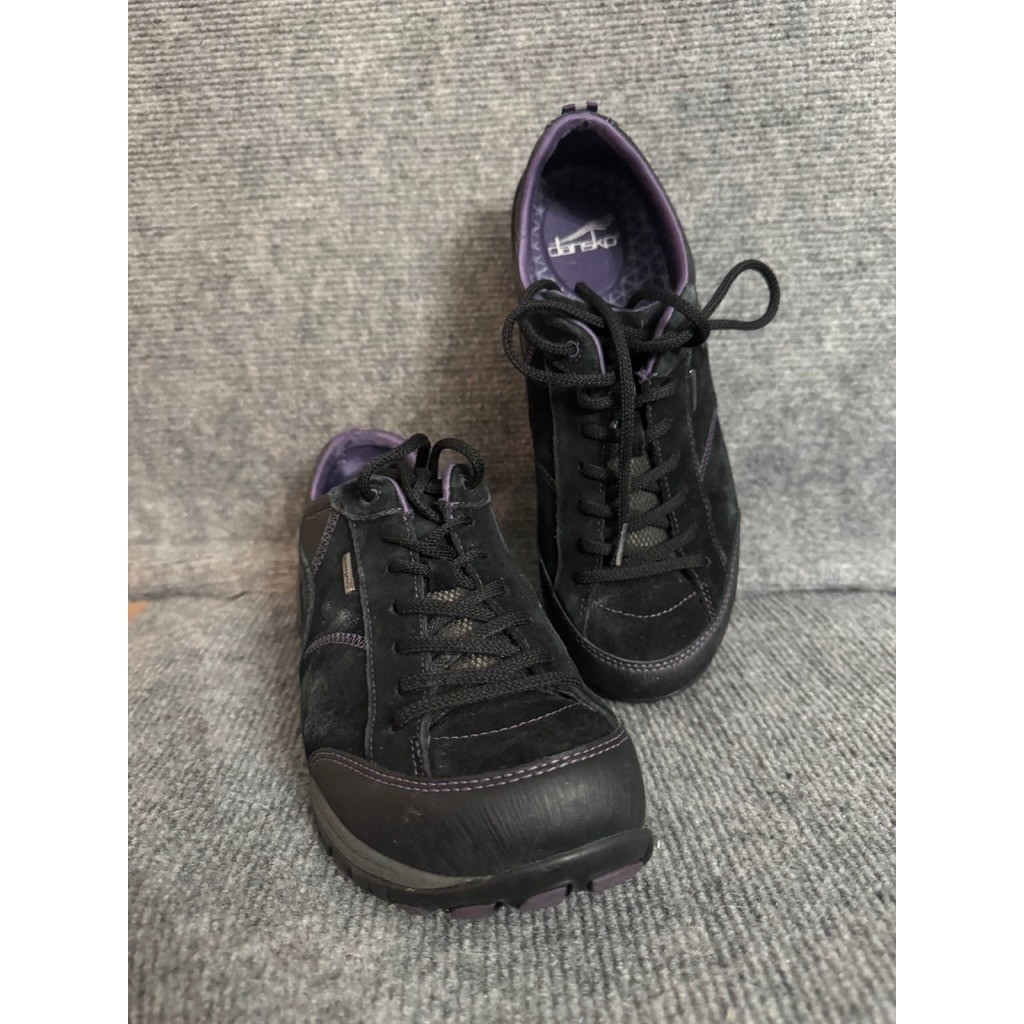Dansko Black Suede Gore-Tex Waterproof Walking Shoes Women’s Size 9-9.5 40