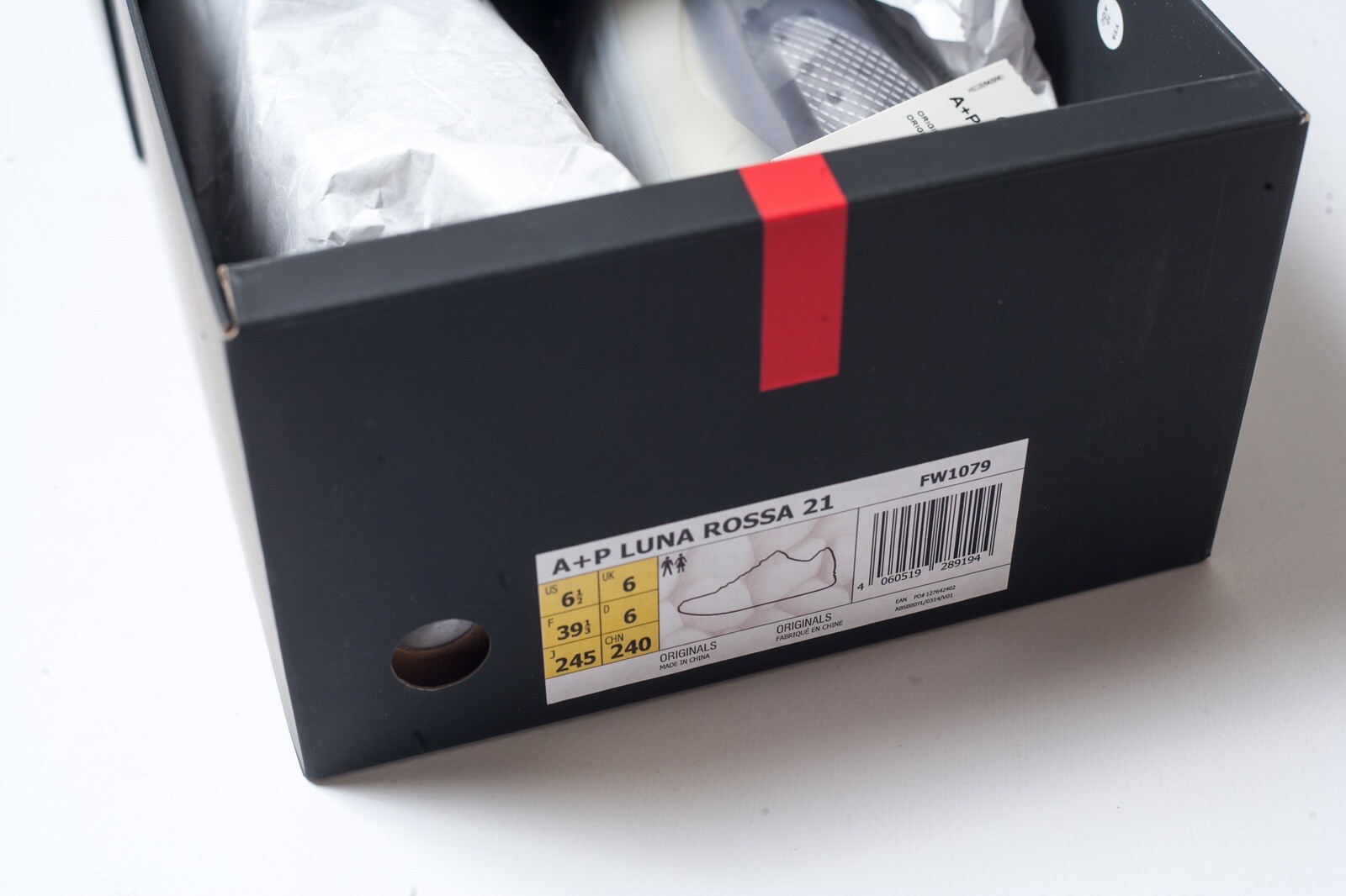 PRADA Luna Rossa Womens Gray Sneakers Size 39 1/3 F / 6 1/2 US