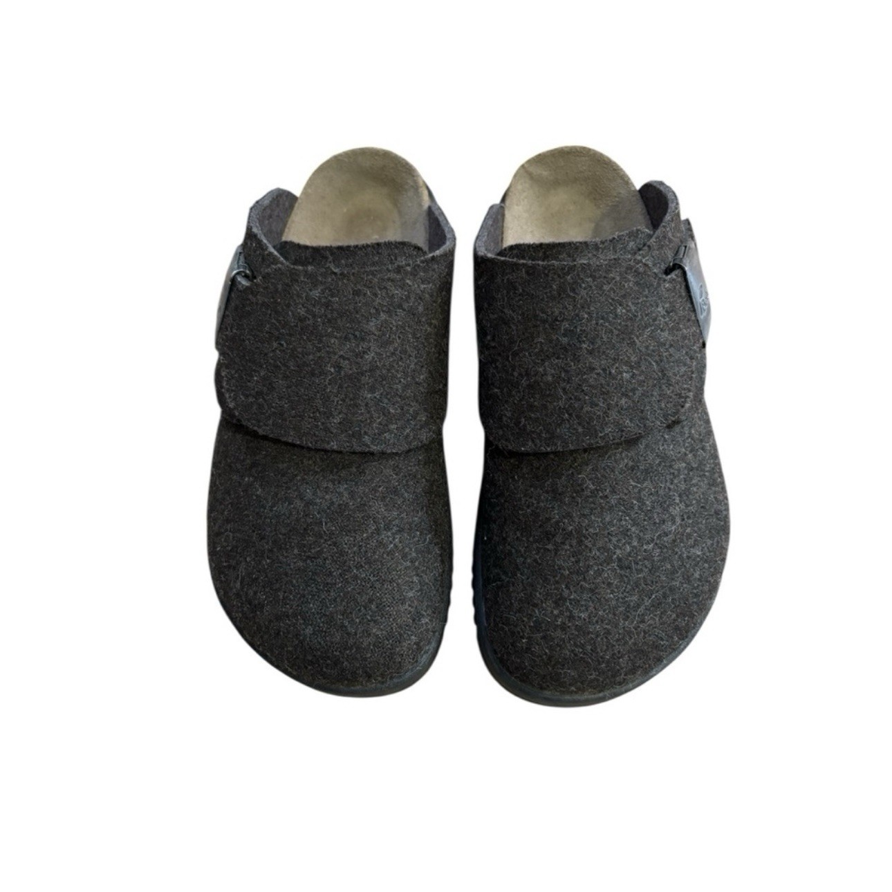 Birkenstock Boston Betula brown wool felt clogs Women’s Size 8