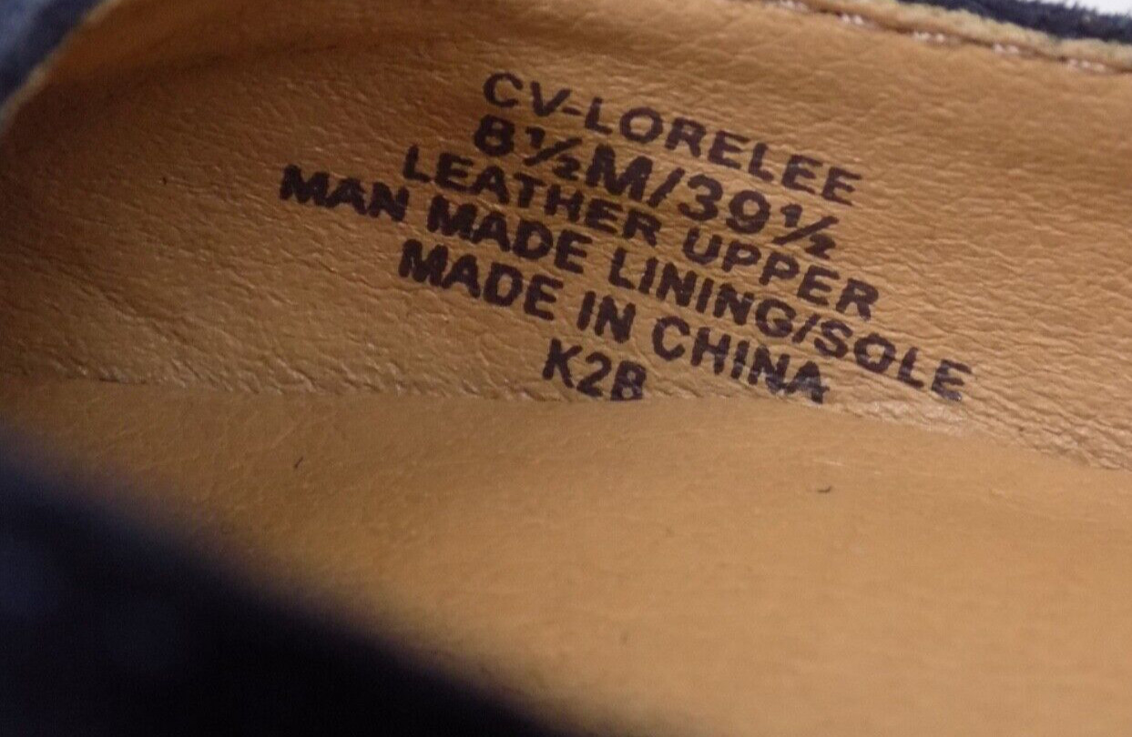 CROWN VINTAGE Women Lorelee Wedge Ankle Strap Comfort Shoes Size 8.5 M, Blue