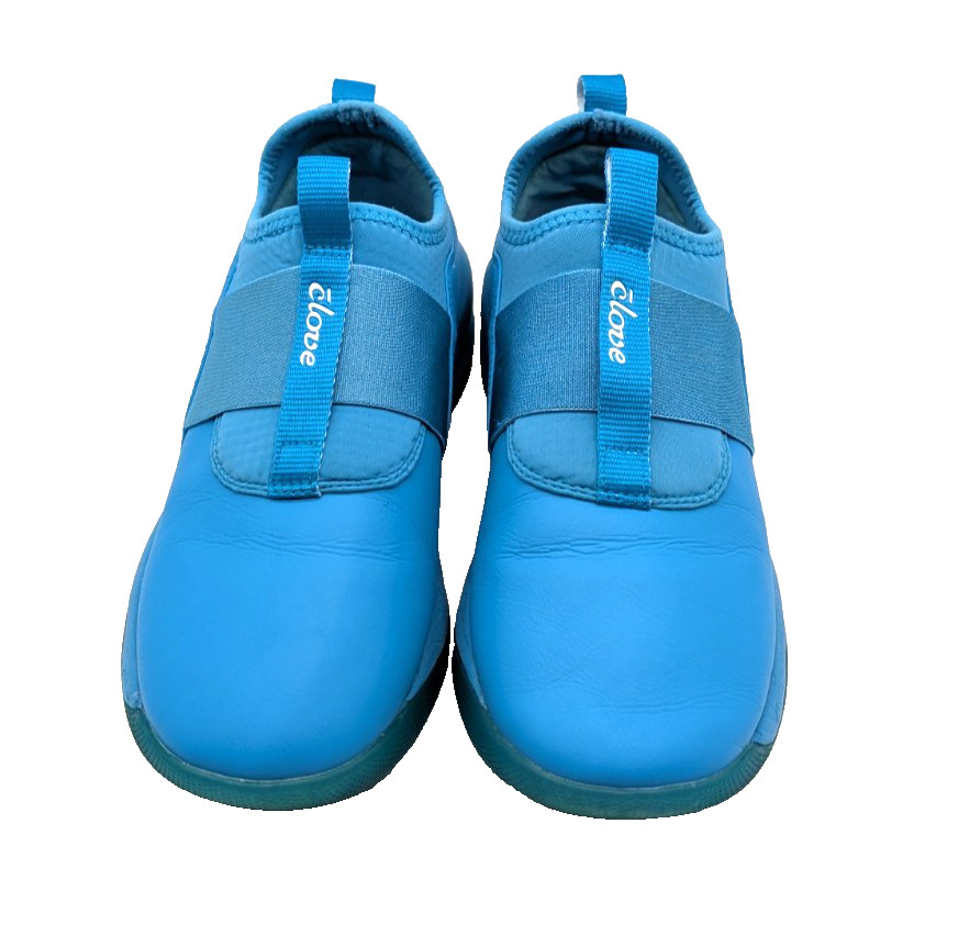 Clove Women’s Slip On Nursing Shoes Sz 8 Capri Blue Comfort Healthcare Sneakers
