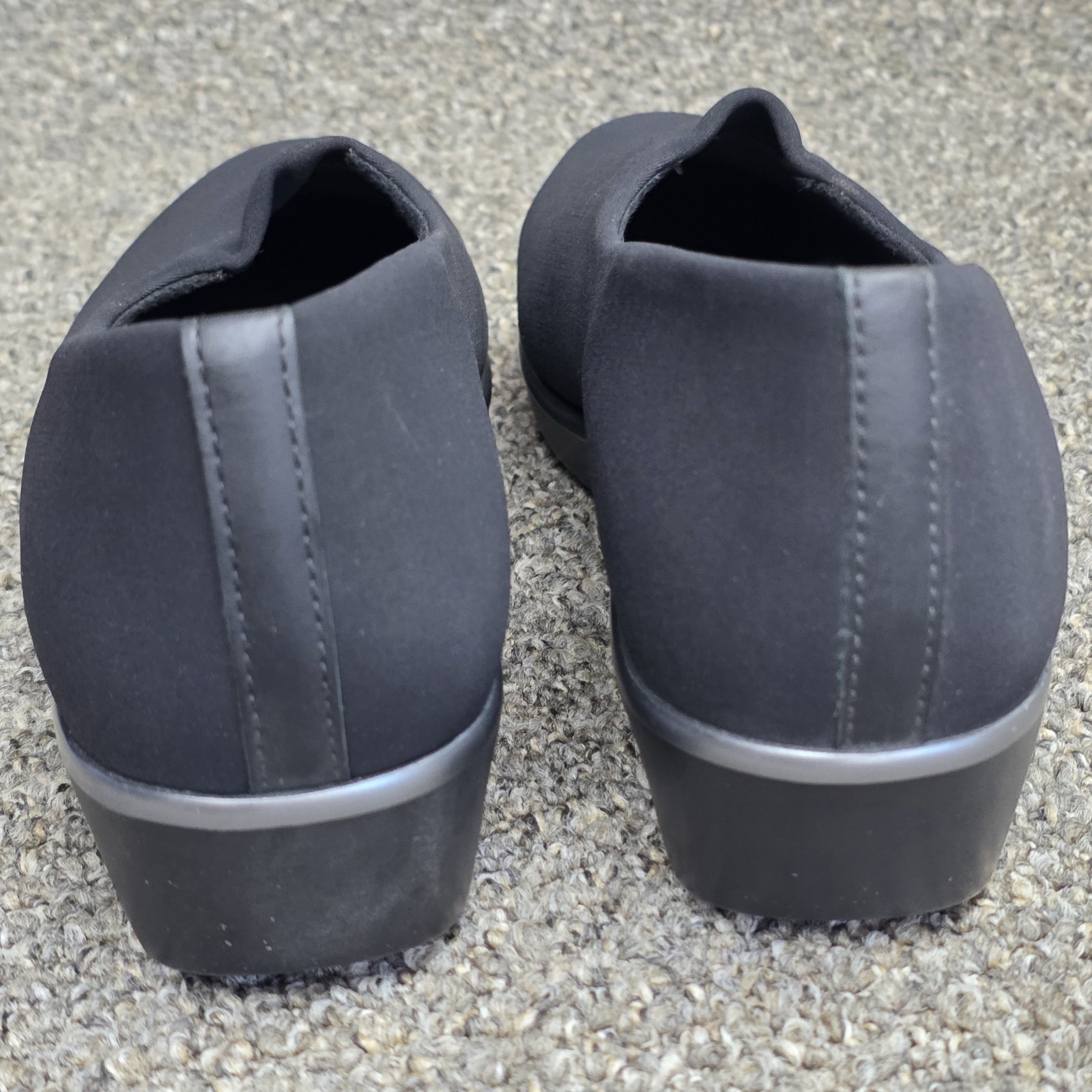 SAS Bliss Slip On Comfort Wedge Women’s Black Size 10 N ( NARROW )