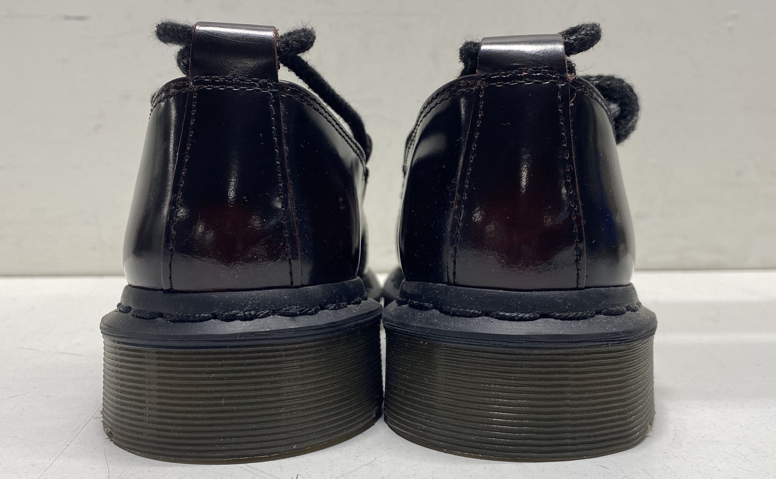 Dr. Martens Elphie II Oxblood Leather Ghillie Mary Jane Shoes Women’s Size 6