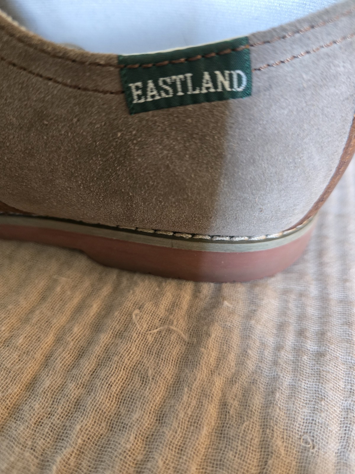 Eastland Sadie Women’s Oxford Shoes Olive Size 7 Gently Worn School Girl Saddle