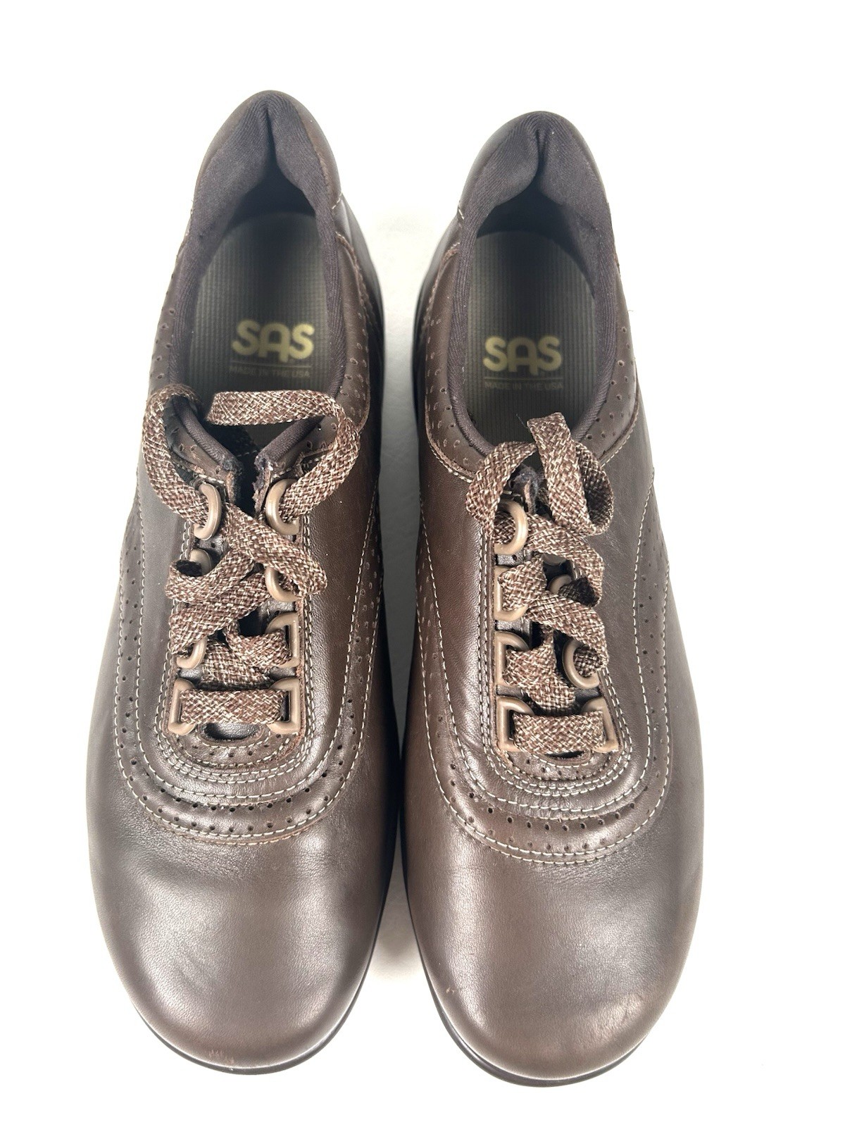 SAS Liberty Slip-Resistant Brown 8 Narrow Women’s Shoes With Box