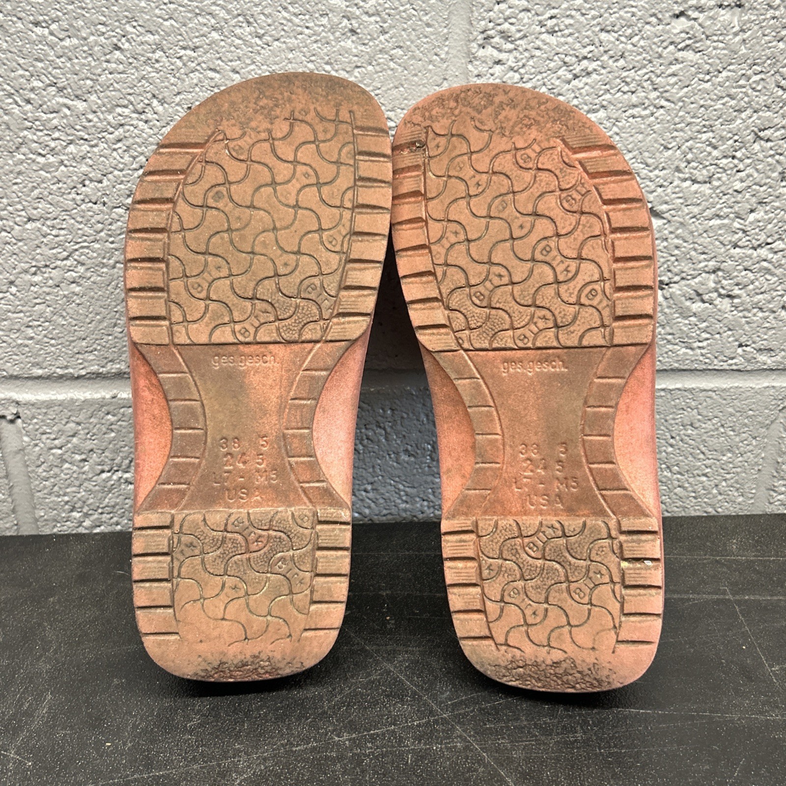 Birkenstock Super Birki Red Clogs Women’s 7 Men’s 5 EU 38 Germany