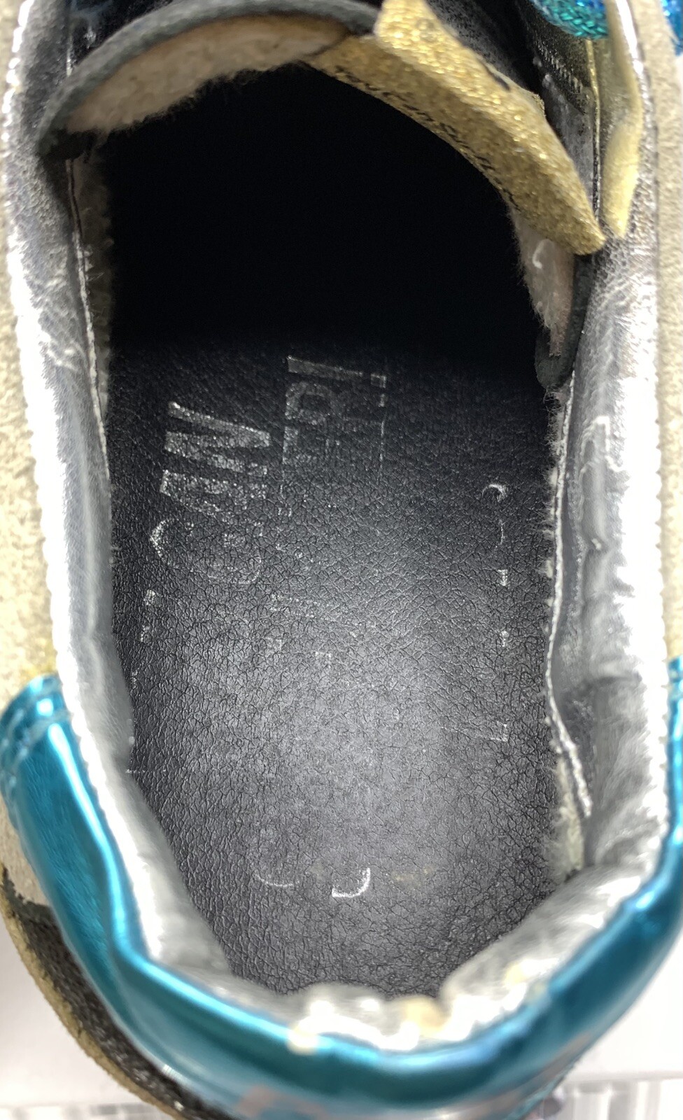 P448 Queens You Can Surf Later Metallic Low Top EU37 Sneakers P81