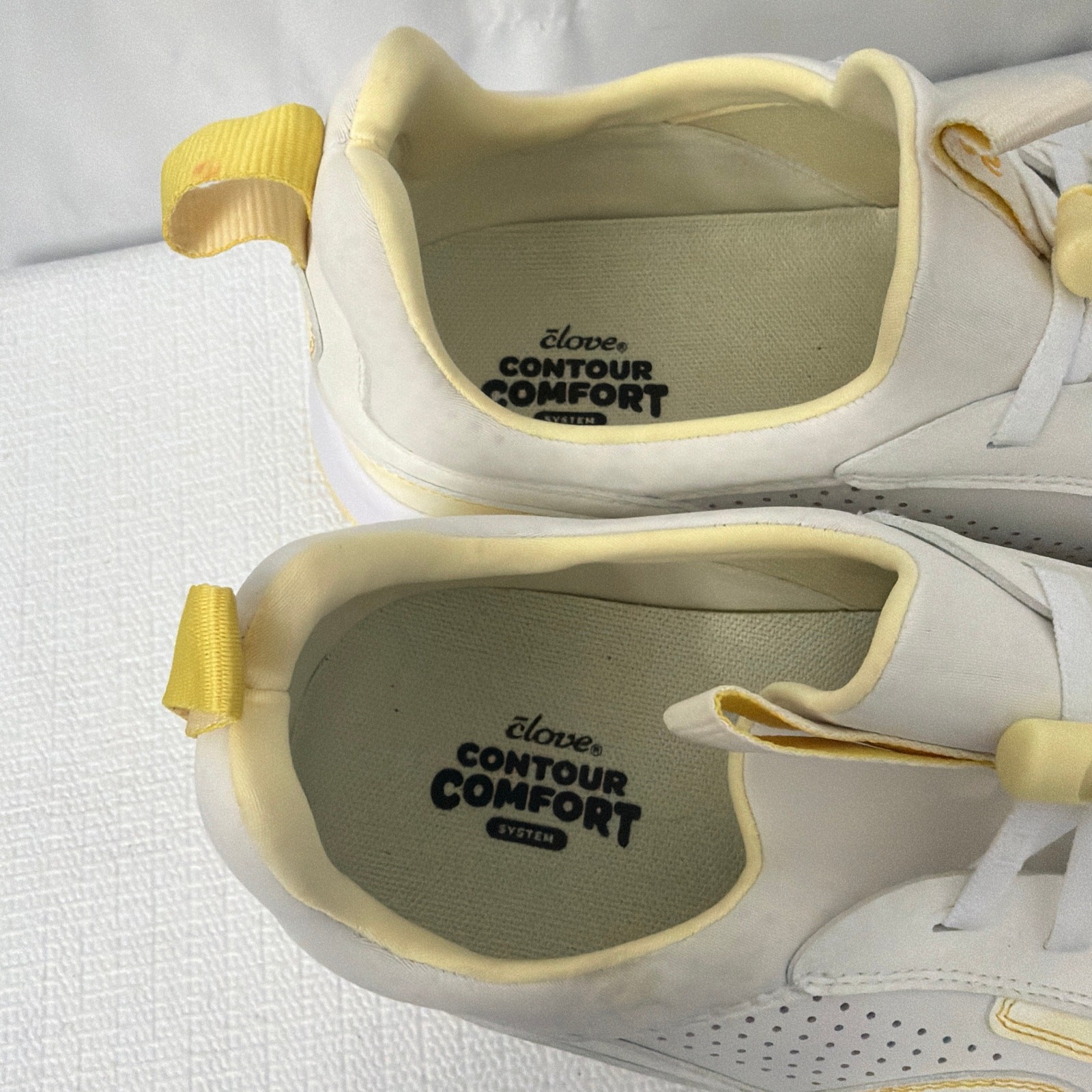 Clove Strada Shoes Womens 12.5 Butter Yellow Slip Resistant Nursing Land O Lakes