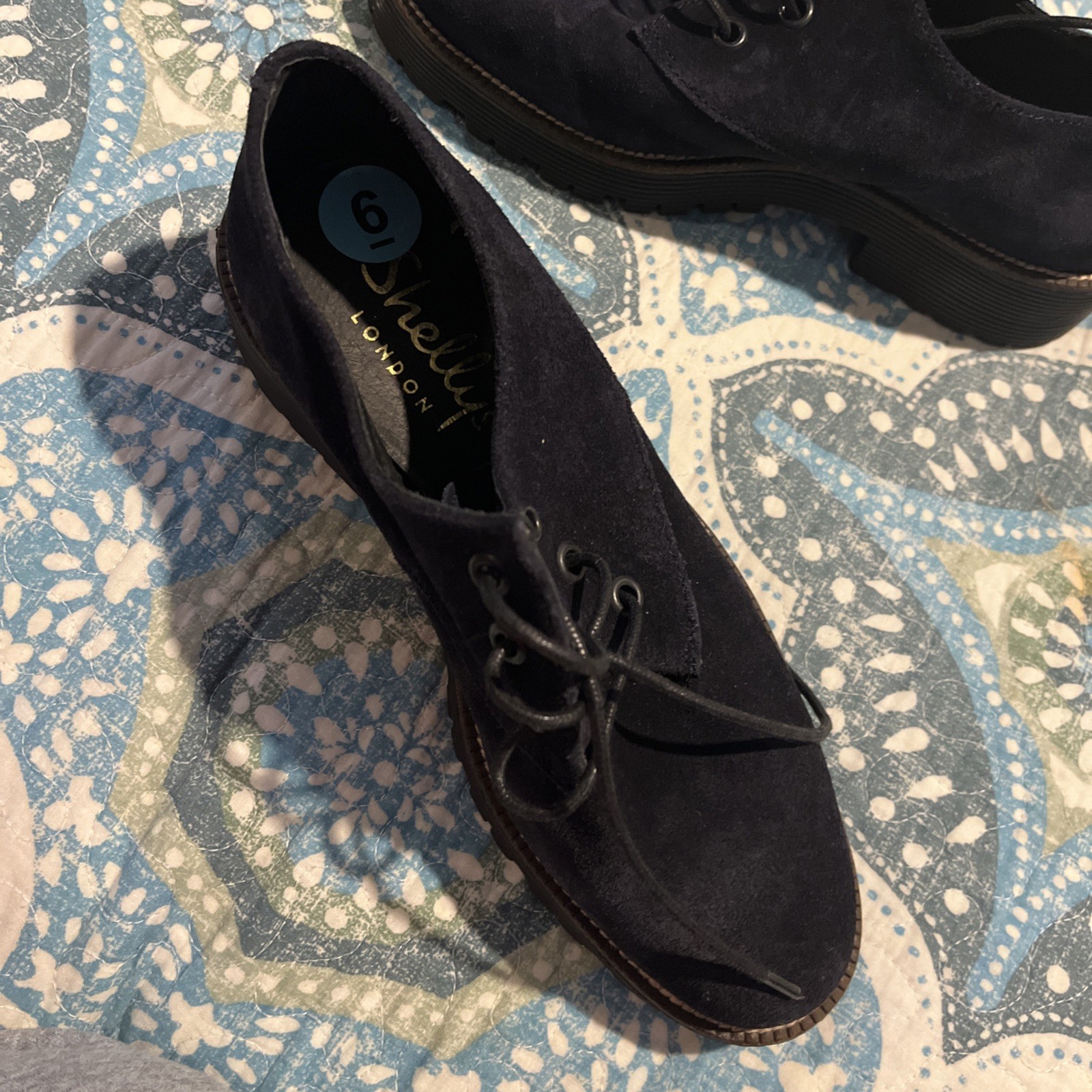 Shellys London Woman’s Platform Shoes Size US6 Brand New No Box