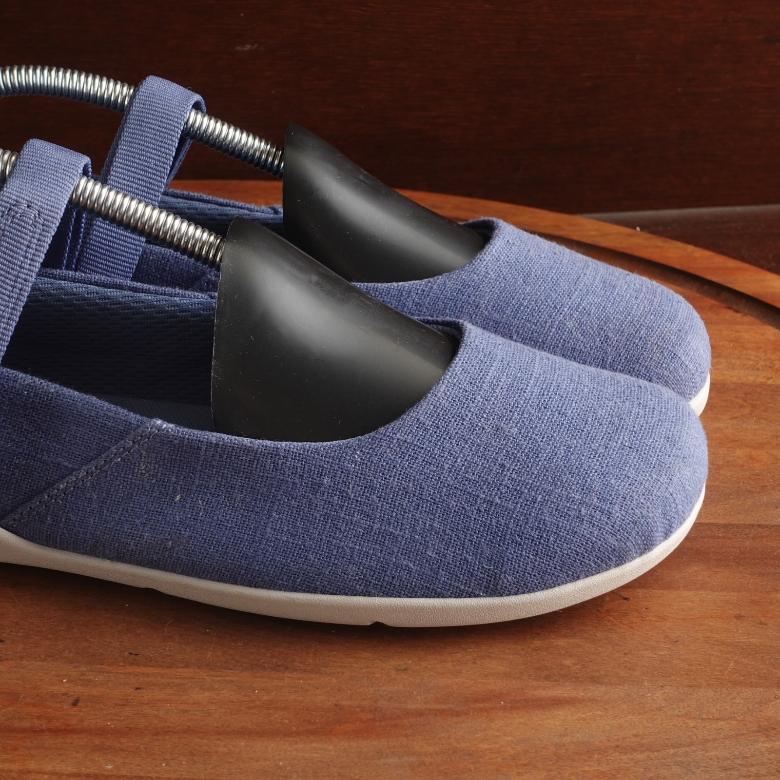 Xero Shoes Womens Size 11.5 Blue Cassie Hemp Mary Jane Minimalist Barefoot Shoes