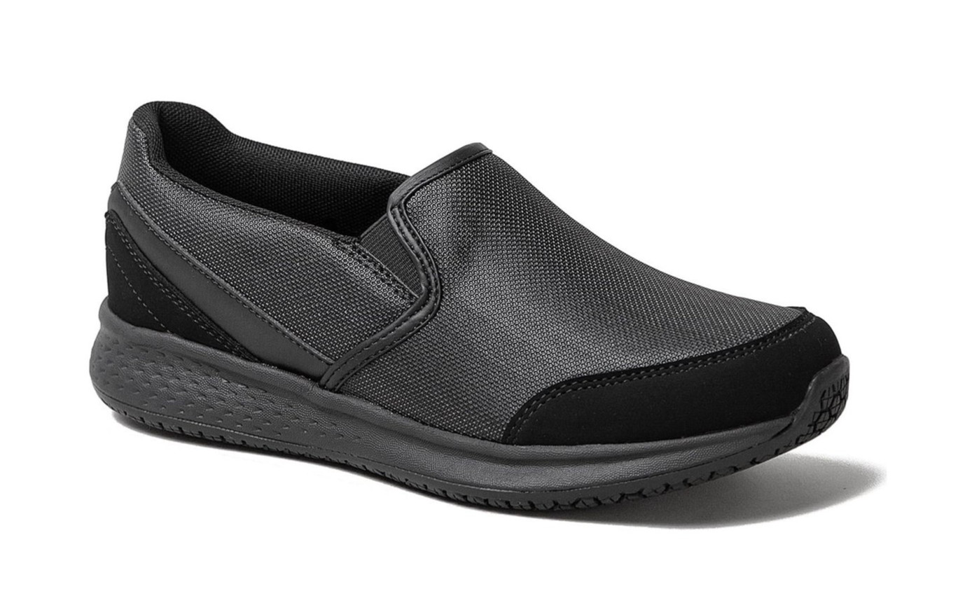 Tredsafe Women’s Black Comfort Anti-Fatigue Slip-On Casual Walking Shoes: 6-11