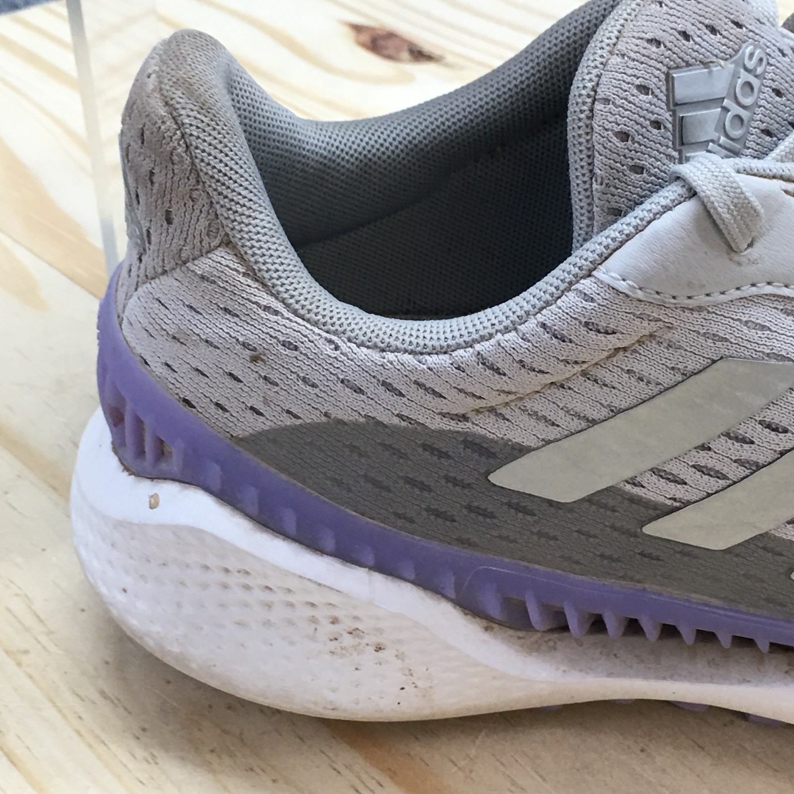 Adidas Sneaker Womens 6 Gray Summervent Athletic Golf Spikeless Laced Up Casual