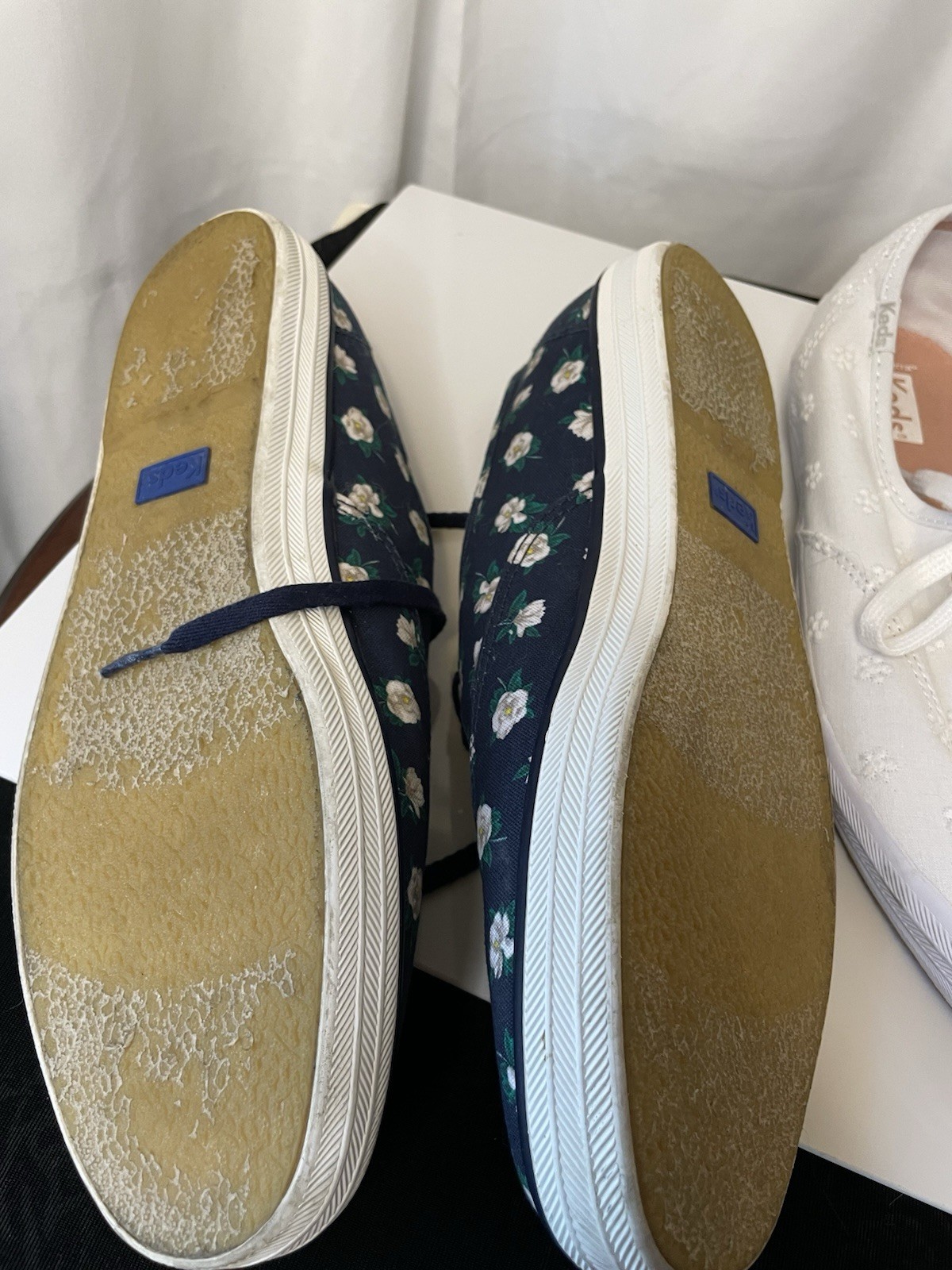 Lot Of 2 Keds Shoes Size 9/9W See Pictures For Details