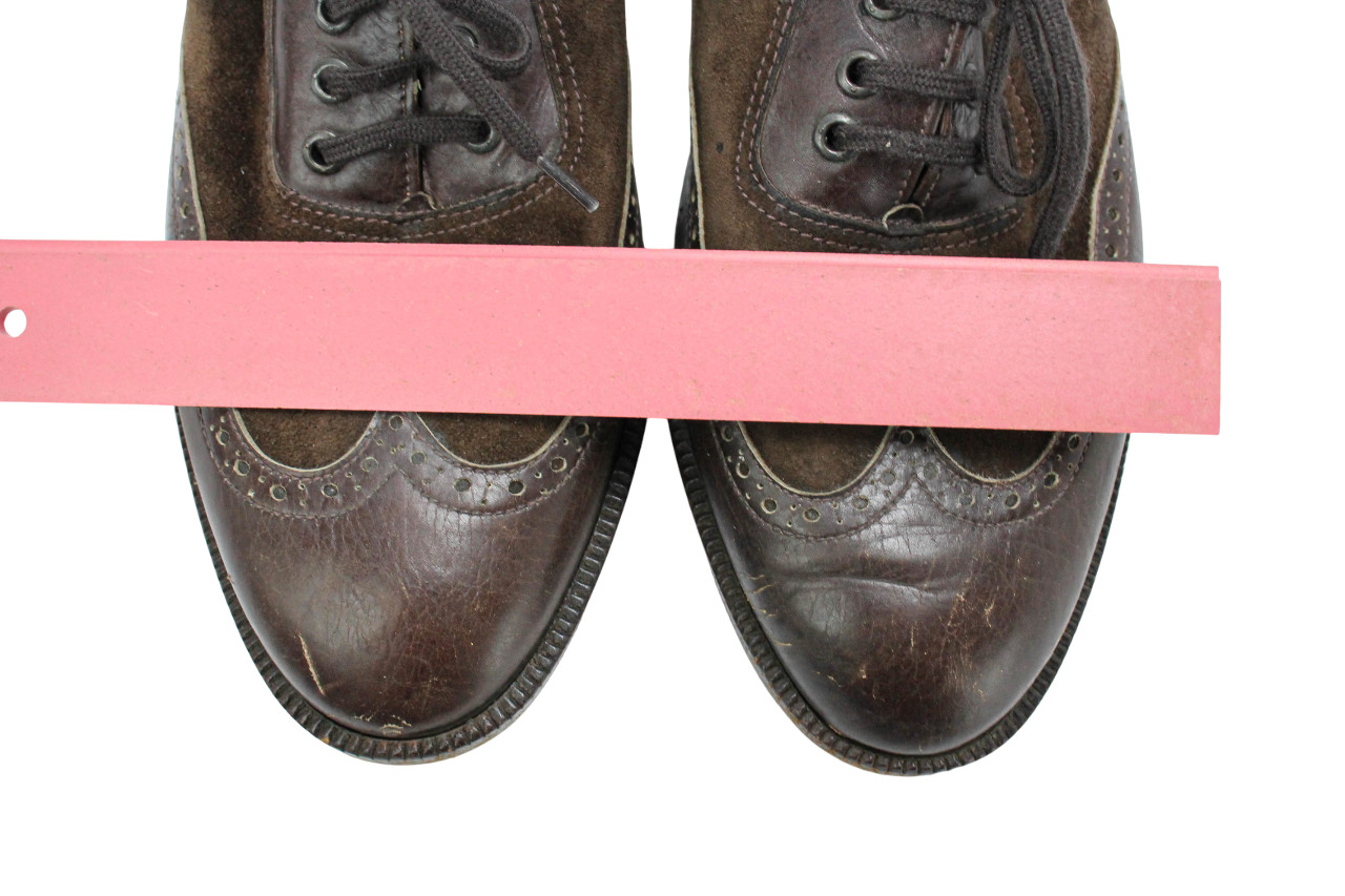 Yves Saint Laurent Shoes Women’s (US) 7 Rigid Leather Almond Toe Brown
