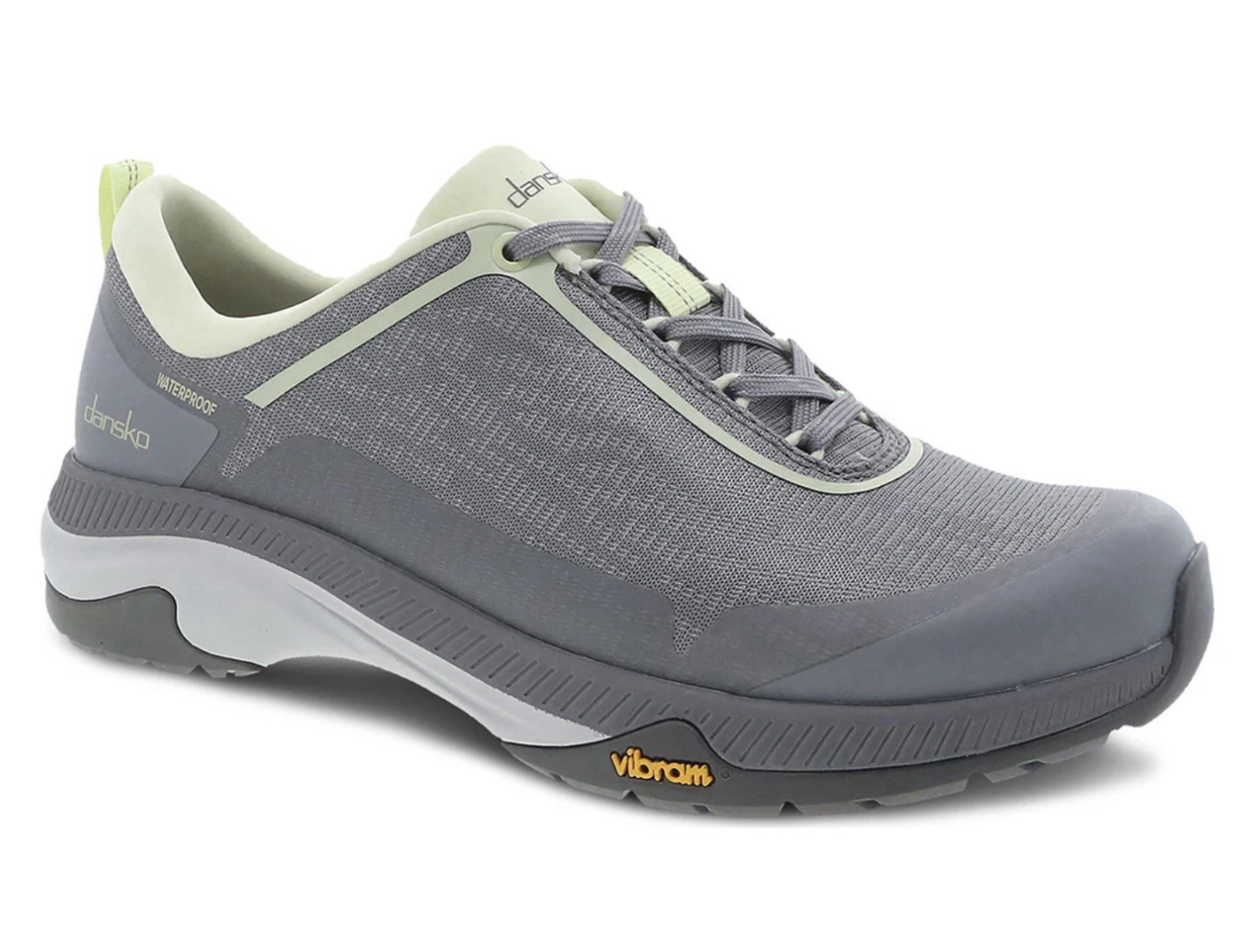 264 Dansko Makayla sneakers grey mesh waterproof size 38 EU 7.5-8 US