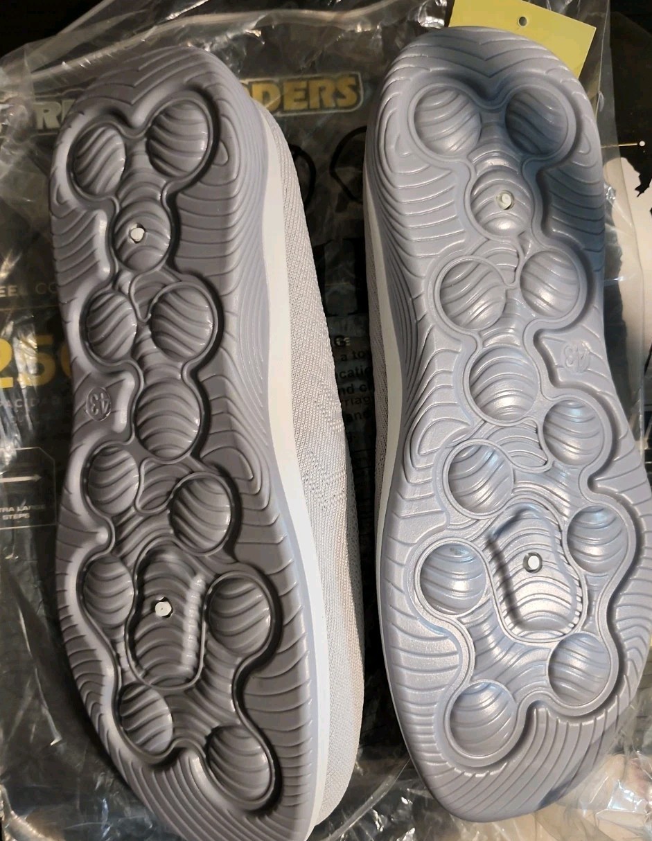 Womens FME gray Mesh Slip On Shoes
